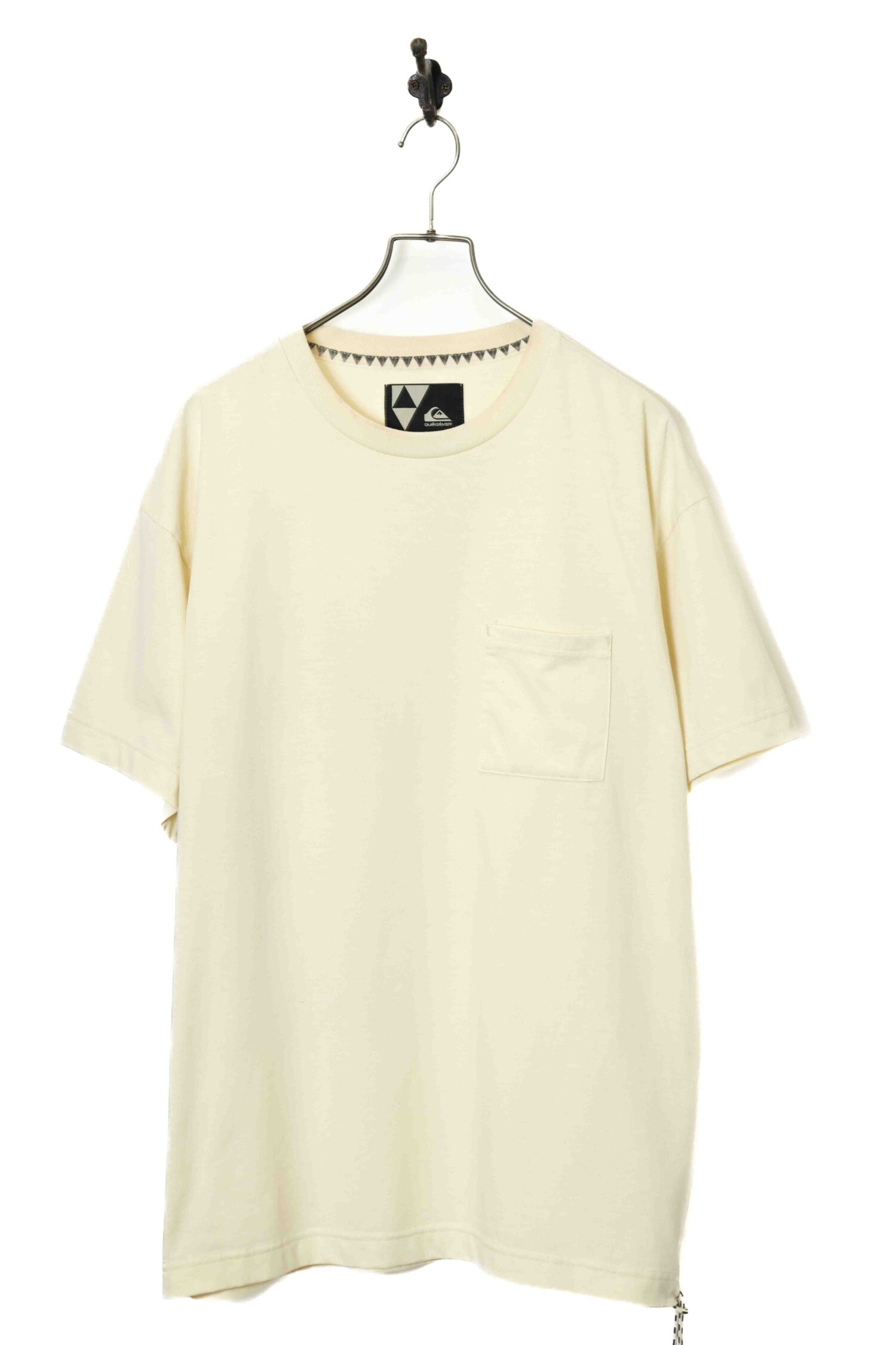 USED QUICKSILVER PRINTED T-SHIRT/L