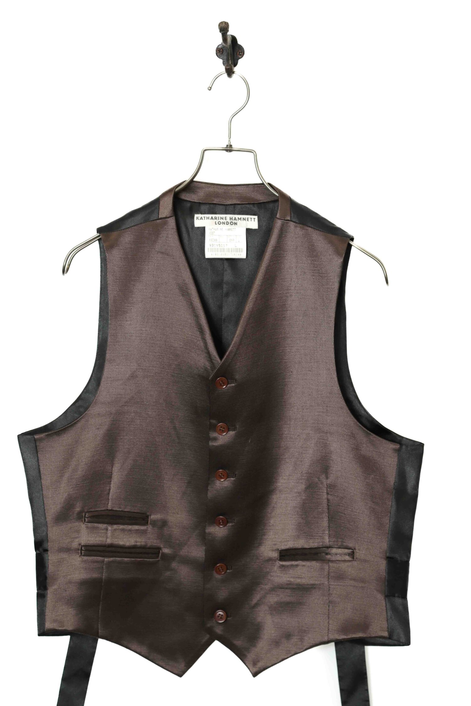 USED KATHARINE HAMNETT LONDON VEST/L