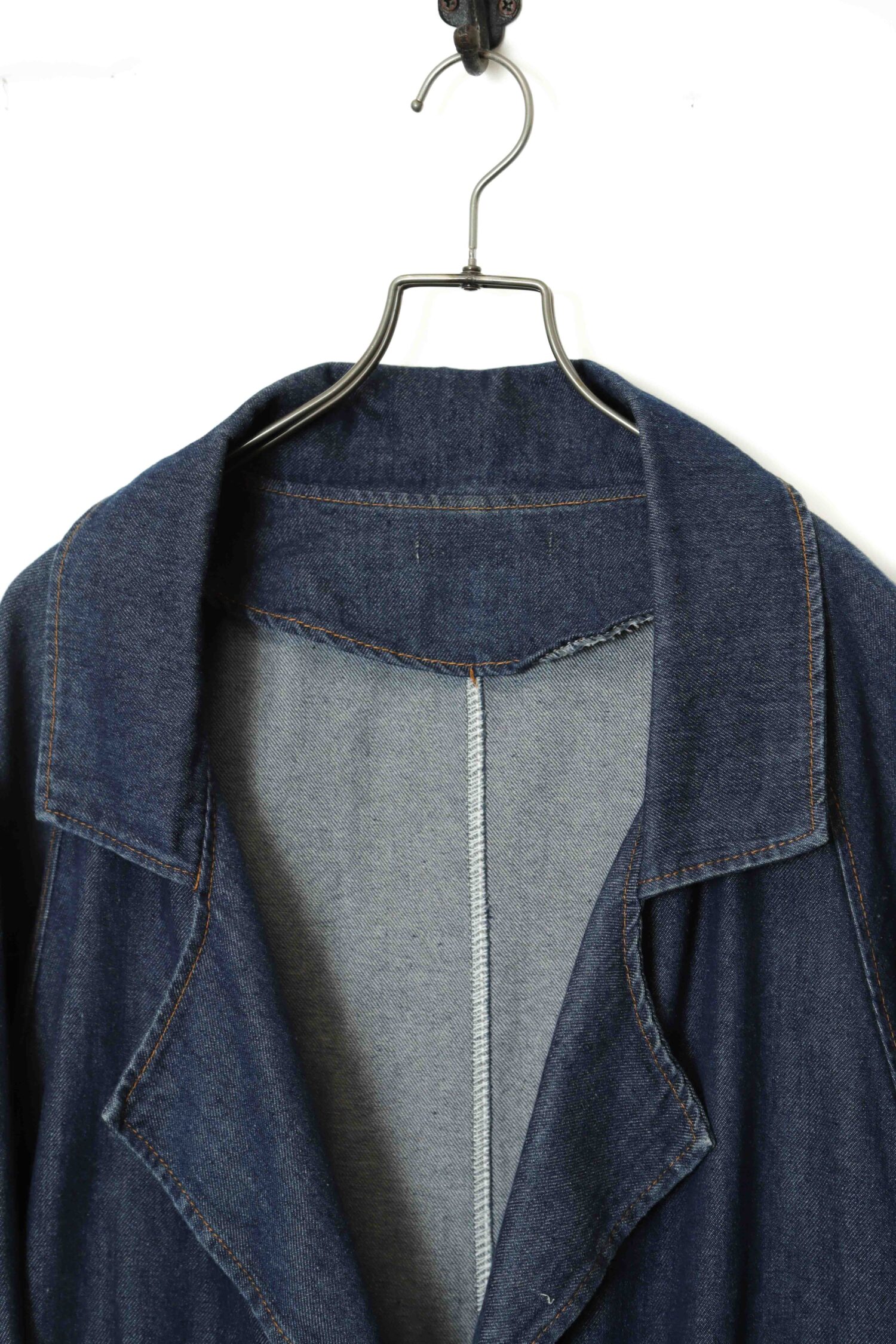 Alternative view of VINTAGE DOUBLE DENIM COAT/L