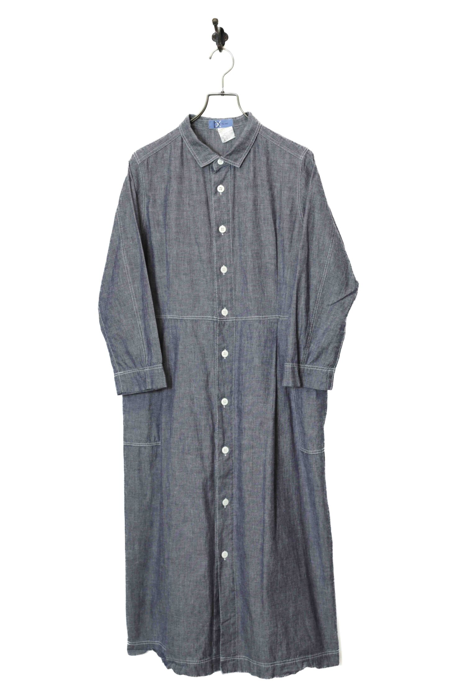 USED CHAMBRAY LONG SHIRT/L