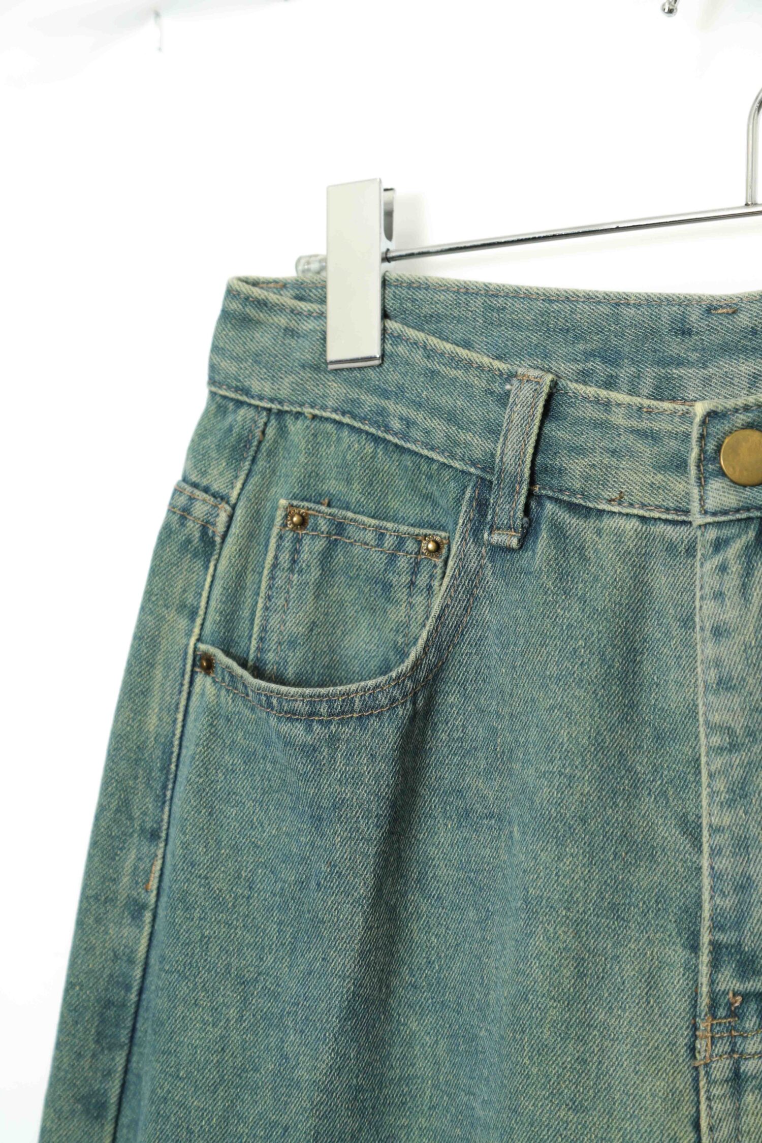 Alternative view of VINTAGE FLARE DENIM PANTS/W74