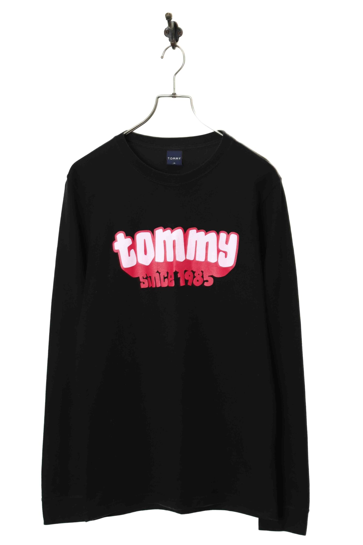 USED TOMMY HILFIGER EMBROIDERY LONG SLEEVE T-SHIRT/M