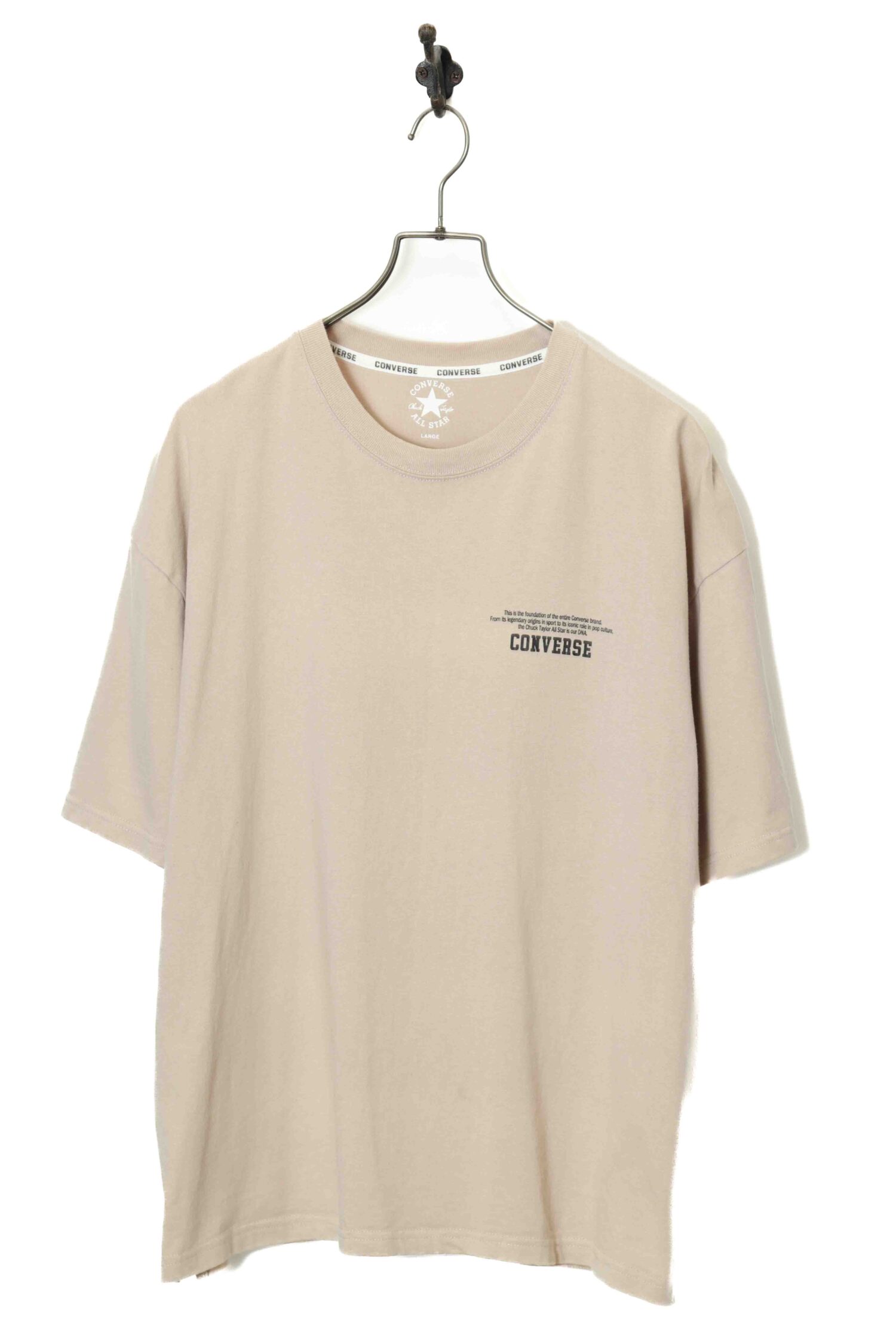 USED CONVERSE PRINTED T-SHIRT/L