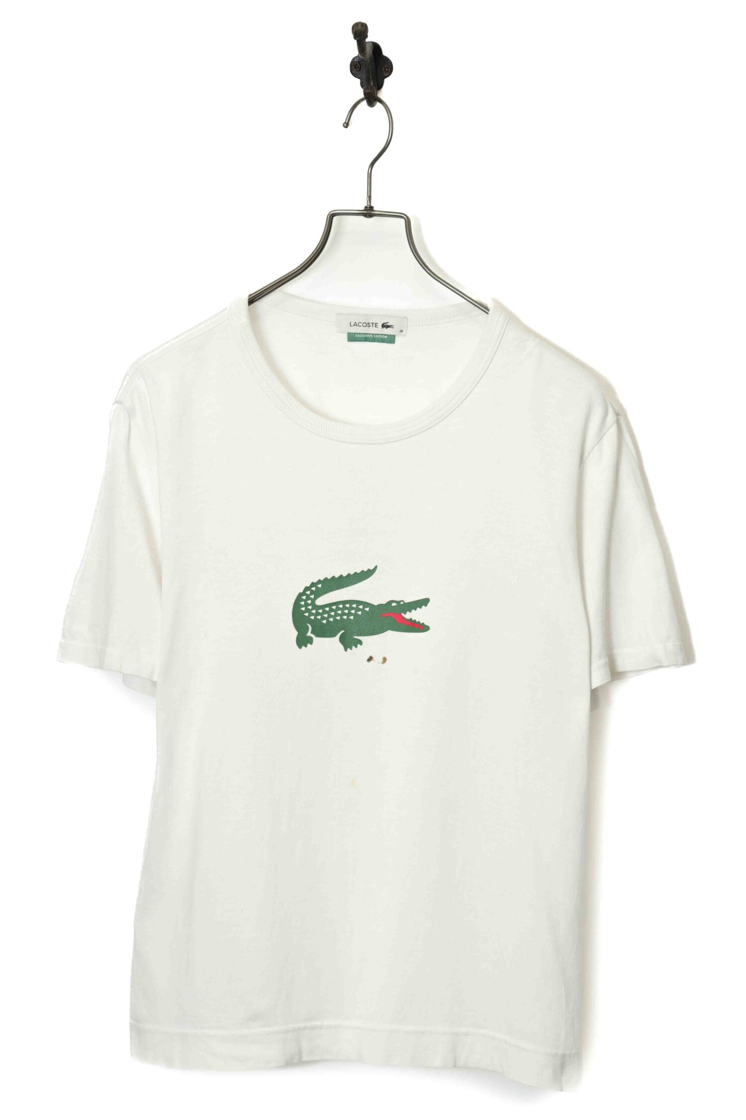 USED LACOSTE PRINTED T-SHIRT/M