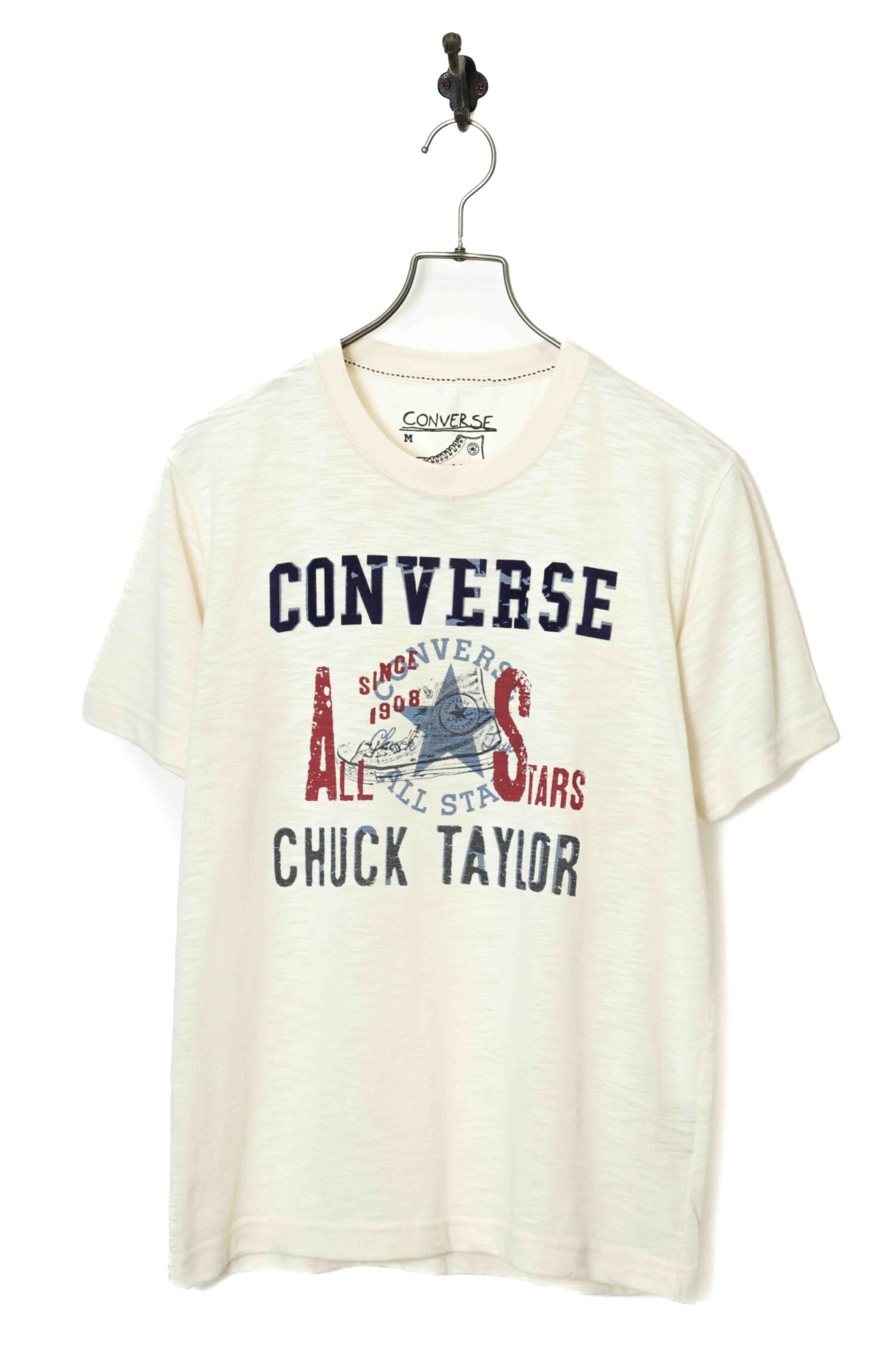 USED CONVERSE PRINTED T-SHIRT/L