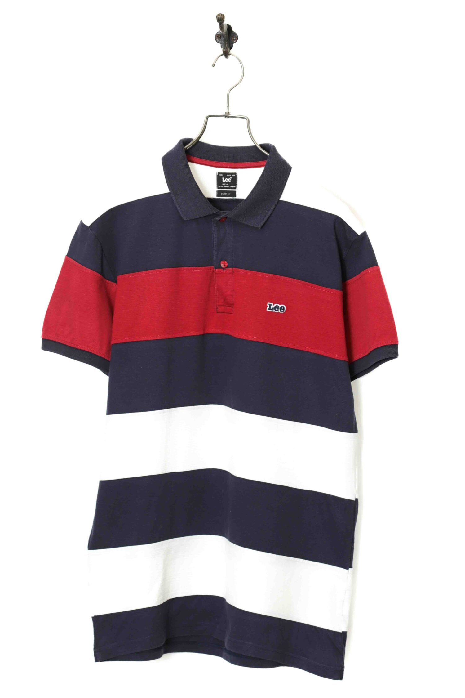 USED LEE BORDER POLO SHIRT/XL