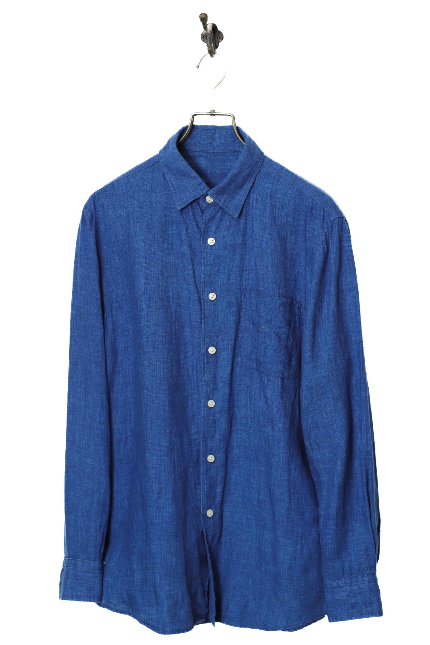 VINTAGE LINEN SHIRT/L