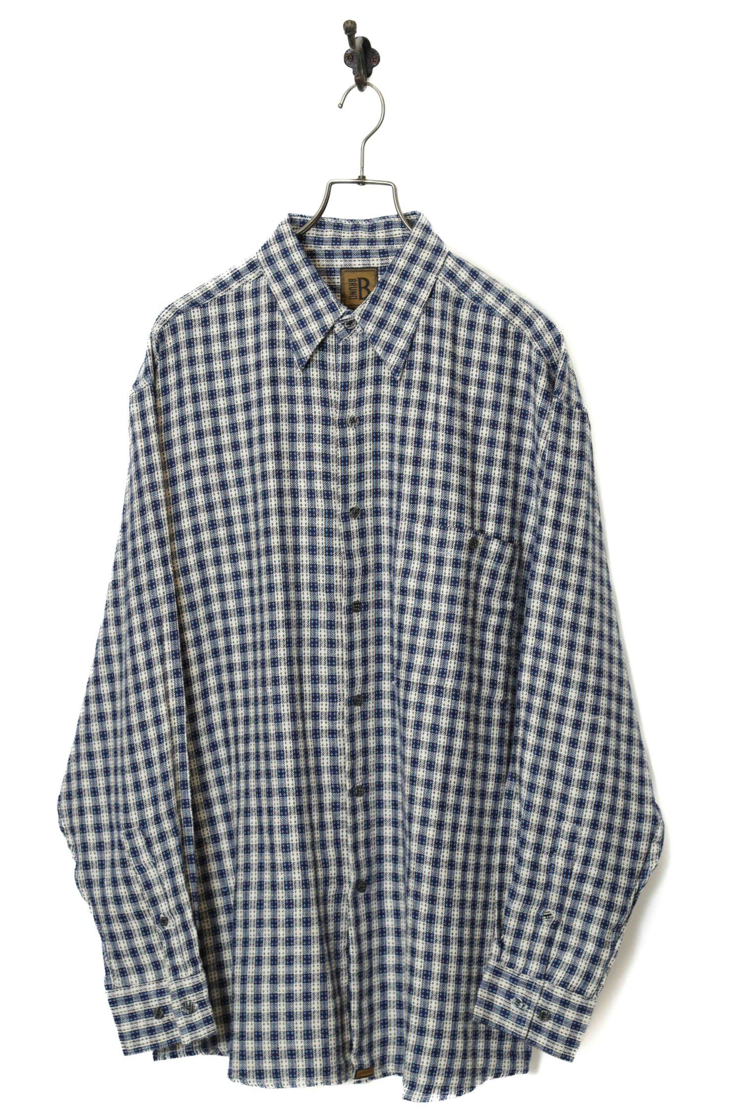 VINTAGE CHECK SHIRT/L