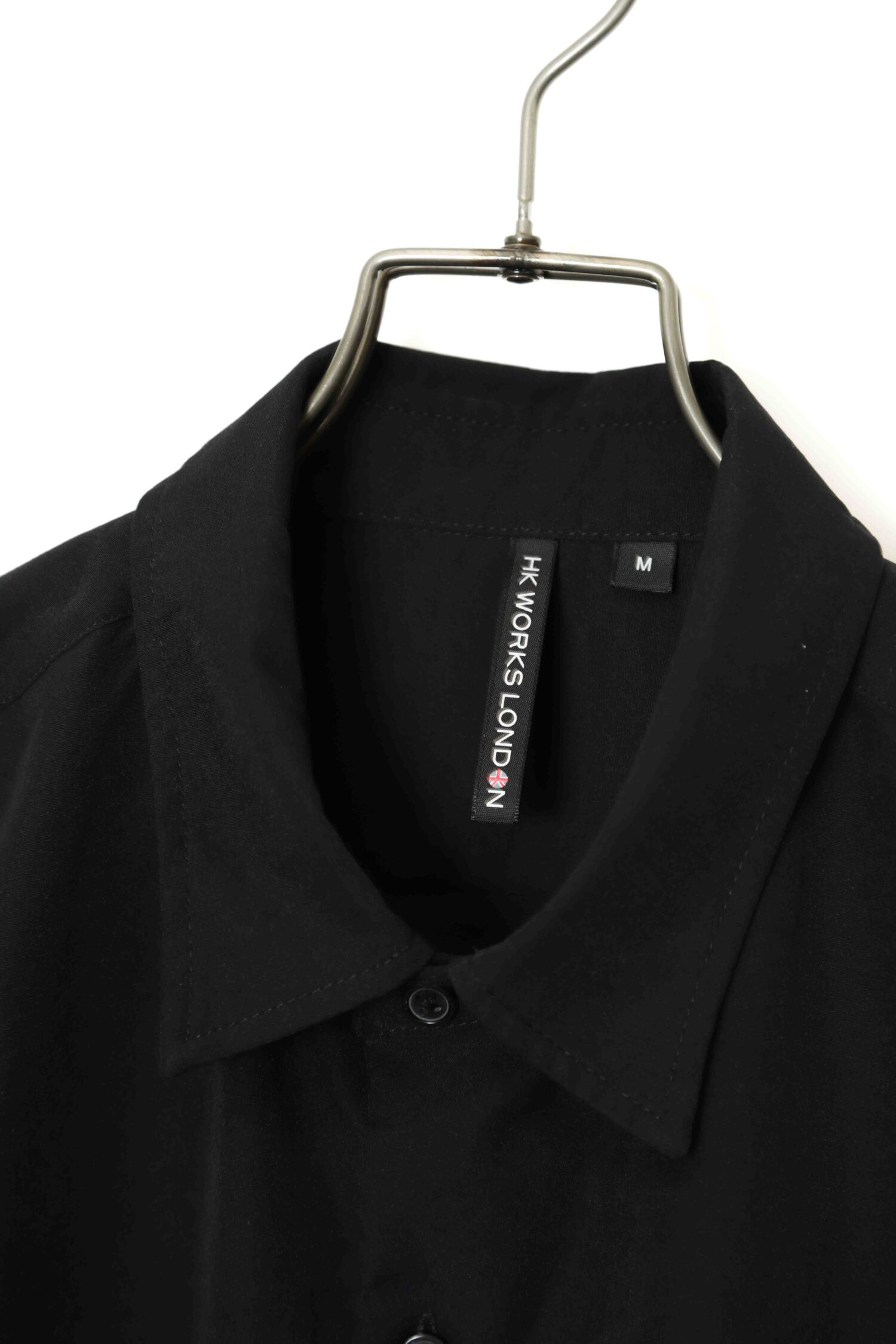 Alternative view of USED HK WORKS LONDON BLACK SHIRT/M