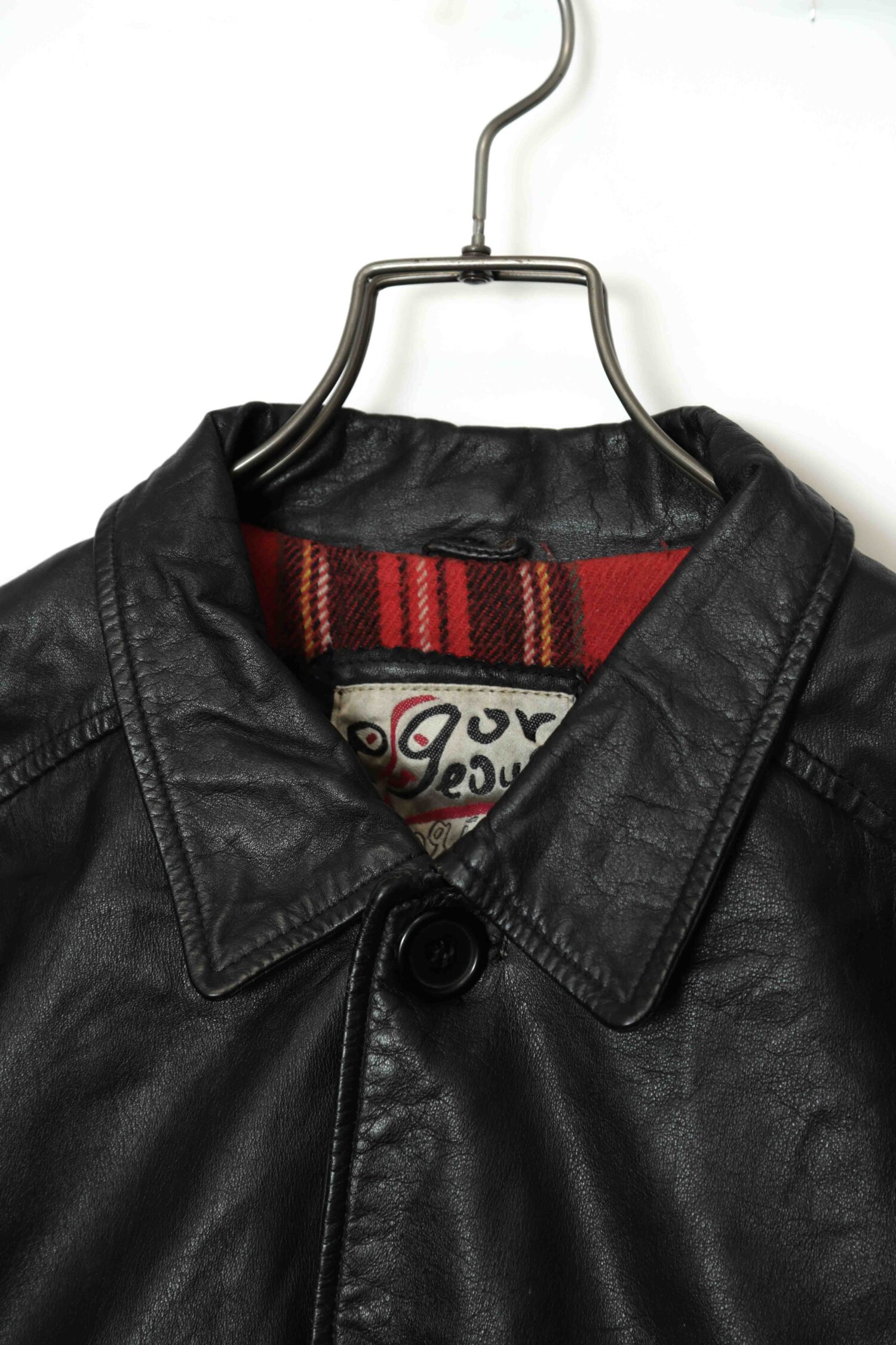 VINTAGE REAL LEATHER COVERALL JACKET/L | 古着屋FERANTRACING【公式