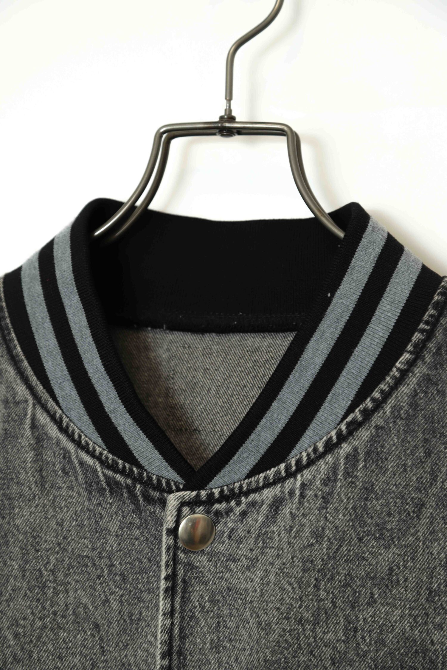 Alternative view of VINTAGE DENIM BOMBER JACKET/XL