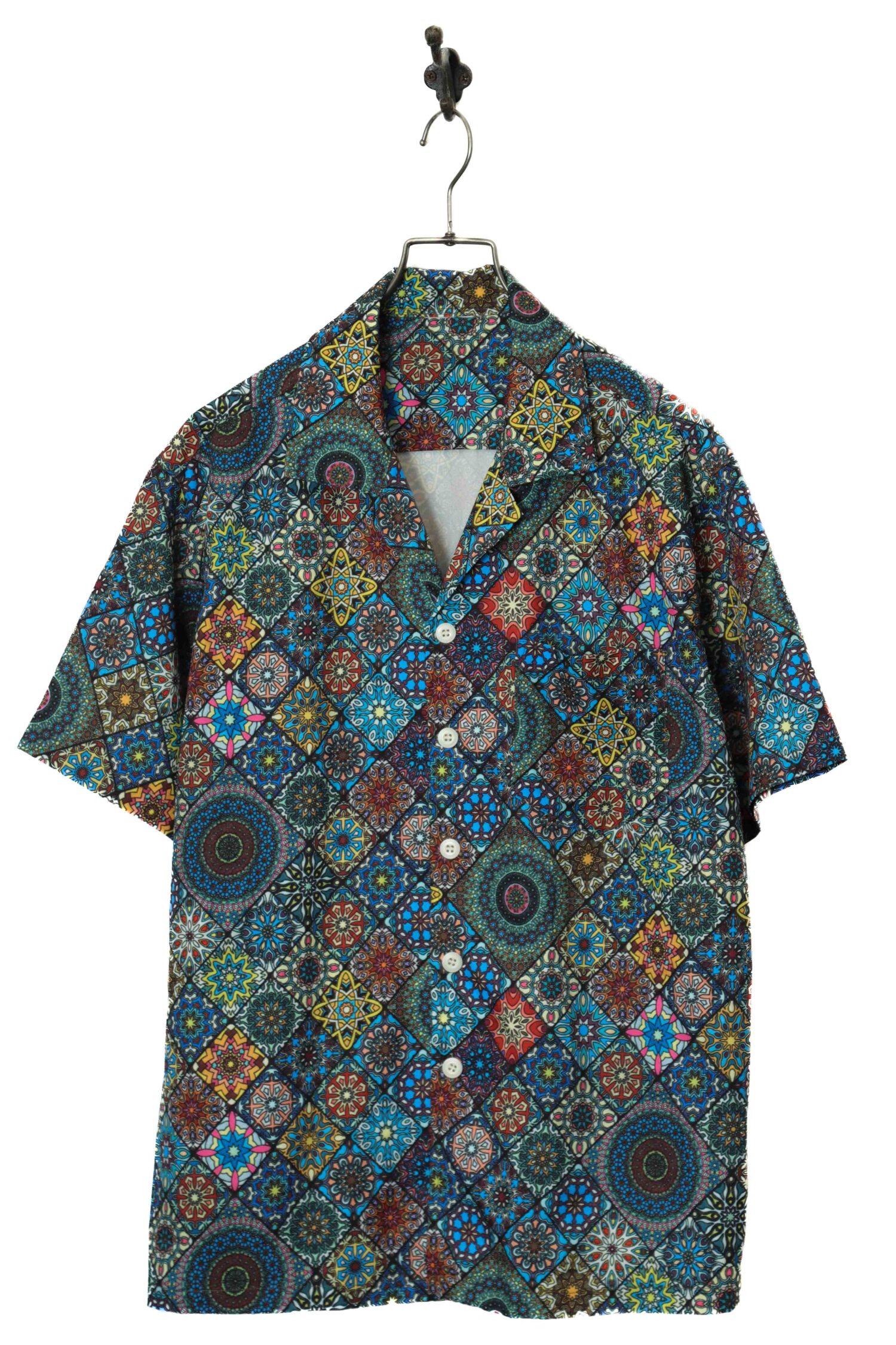 VINTAGE PRINTED SHIRT/L