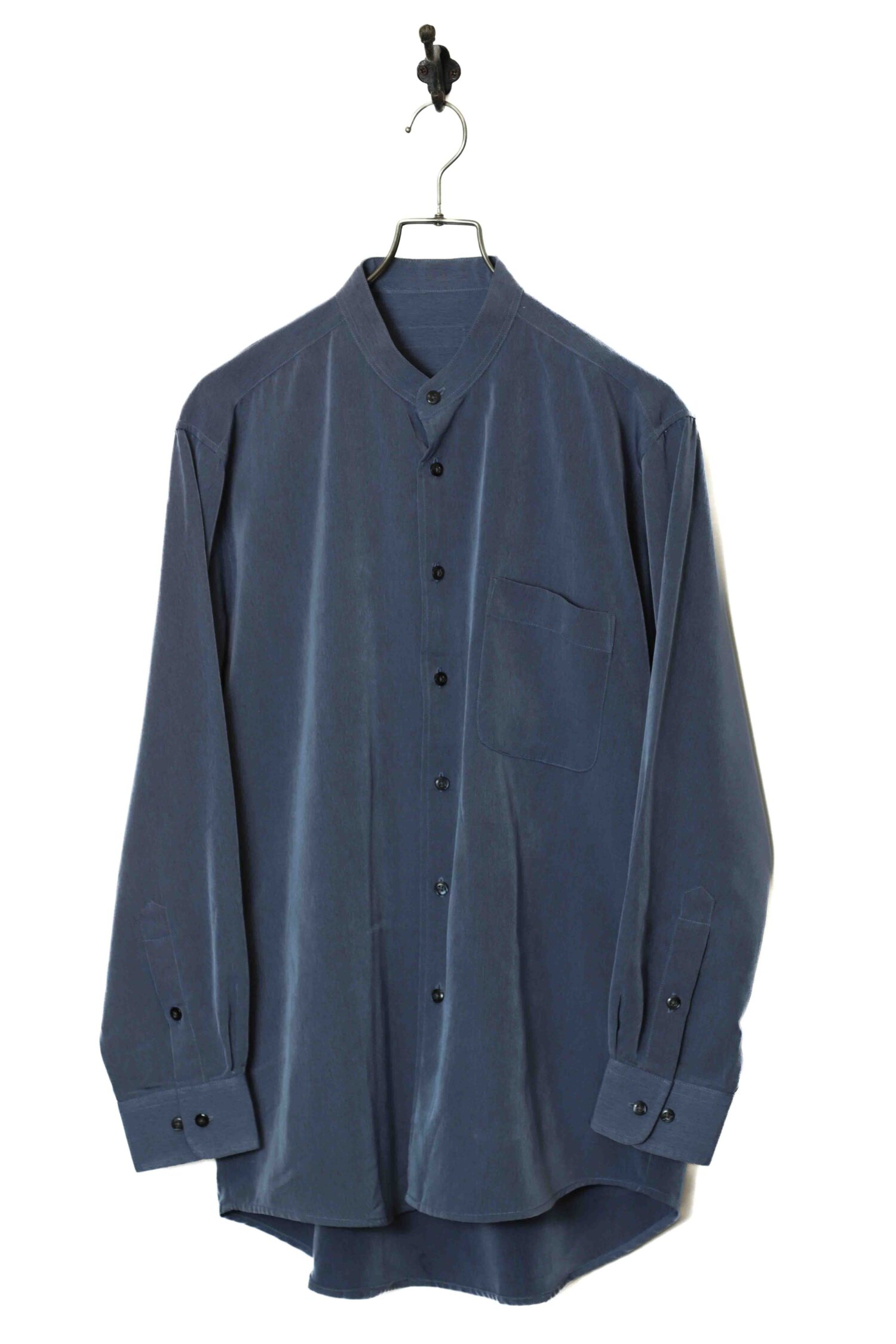 VINTAGE STAND COLLAR SHIRT/L