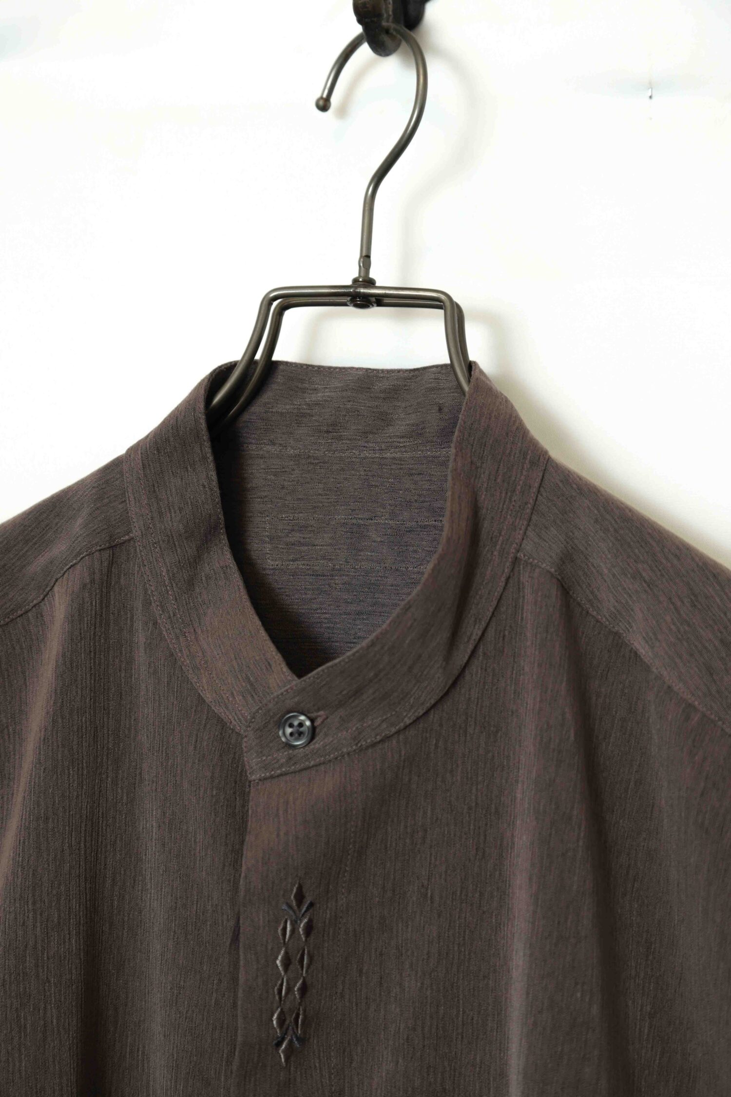 Alternative view of VINTAGE STAND COLLAR SHIRT/L