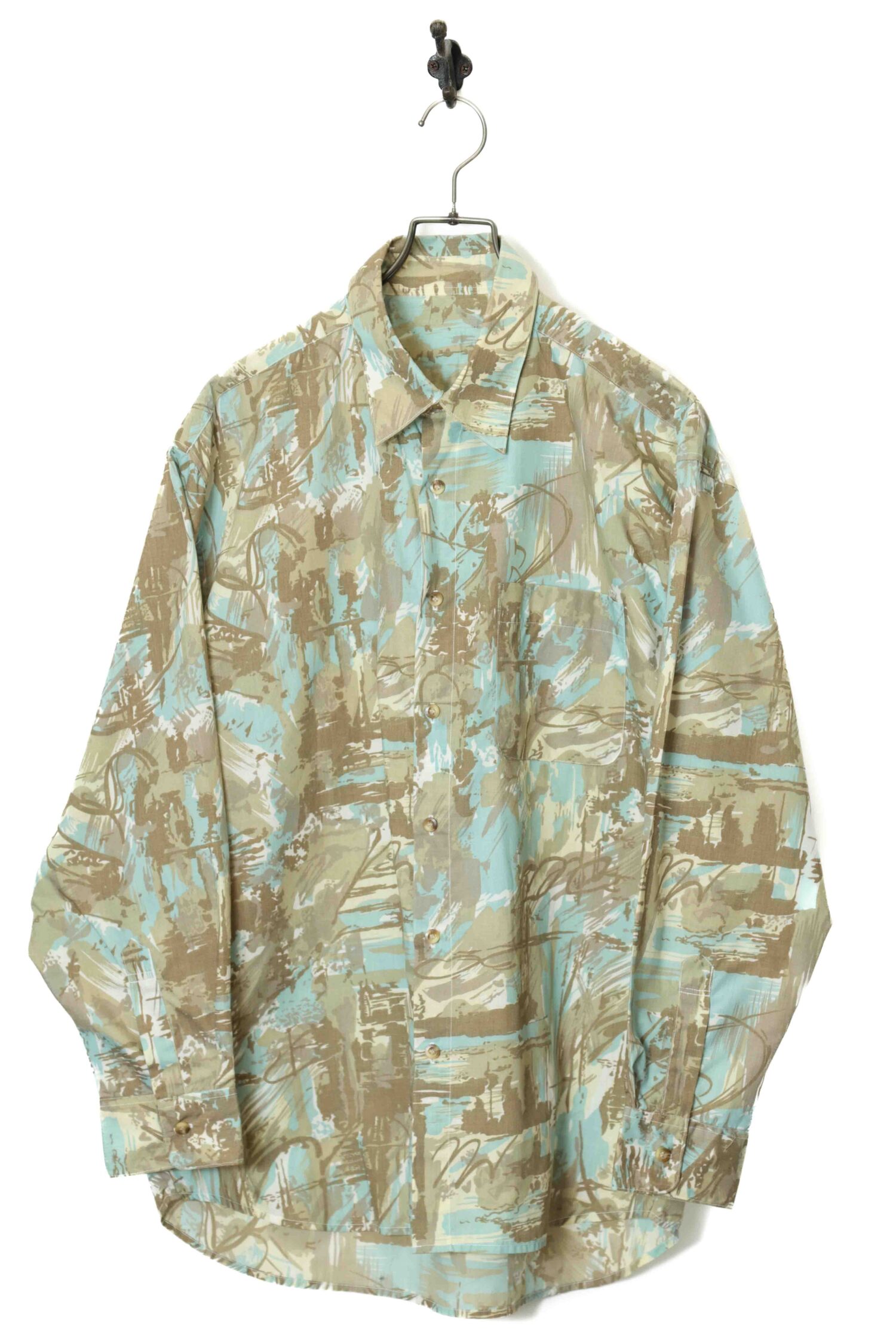 VINTAGE PRINTED SHIRT/XL