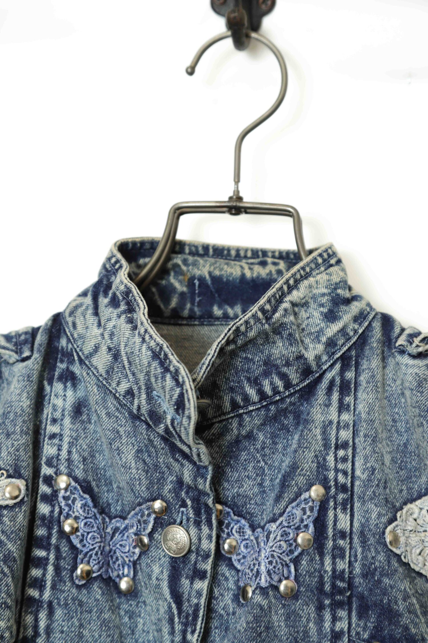 Alternative view of VINTAGE EMBROIDERY DENIM JACKET/L