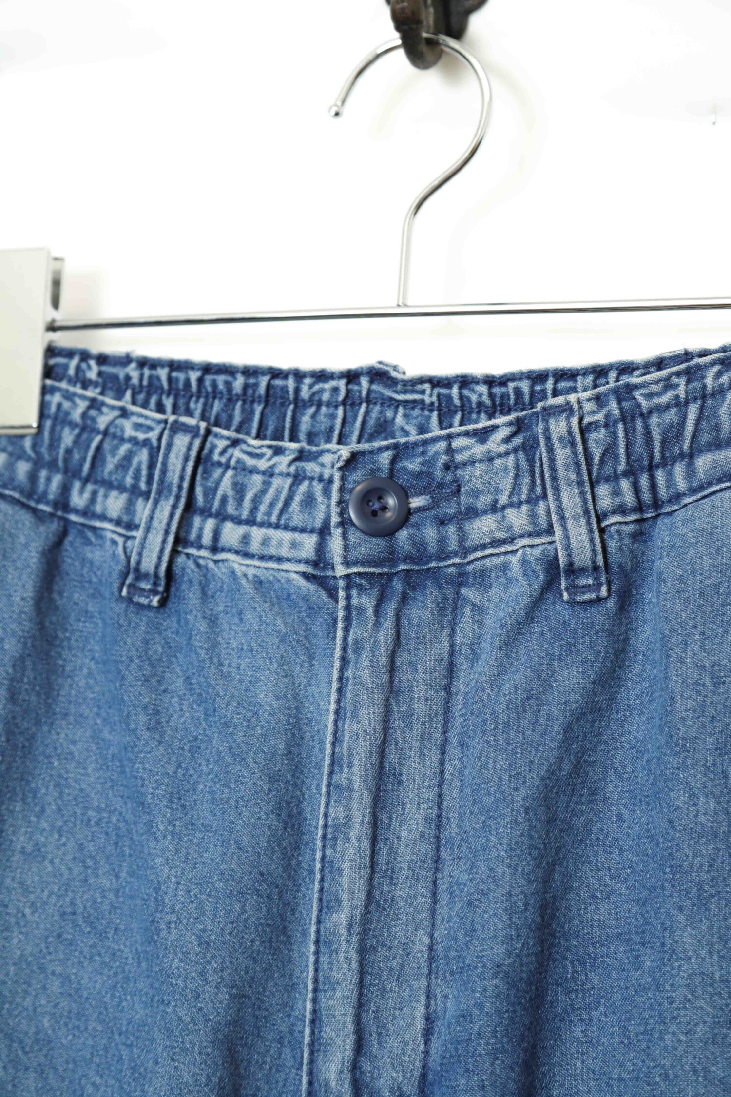 Alternative view of VINTAGE DENIM CARGO PANTS/W66-76