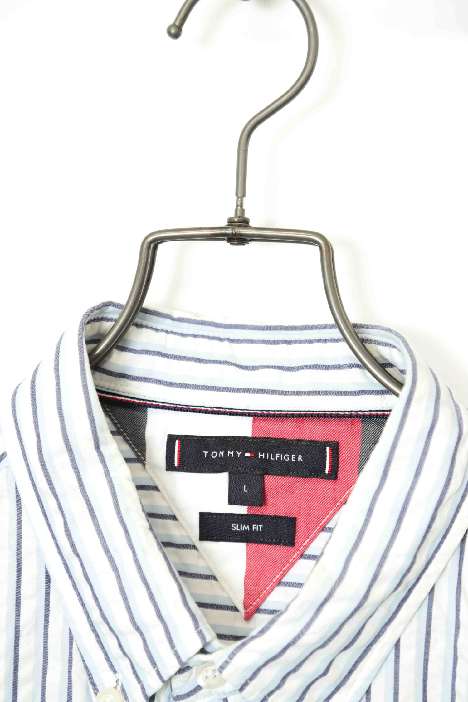 Alternative view of USED TOMMY HILFIGER STRIPE SHIRT/L