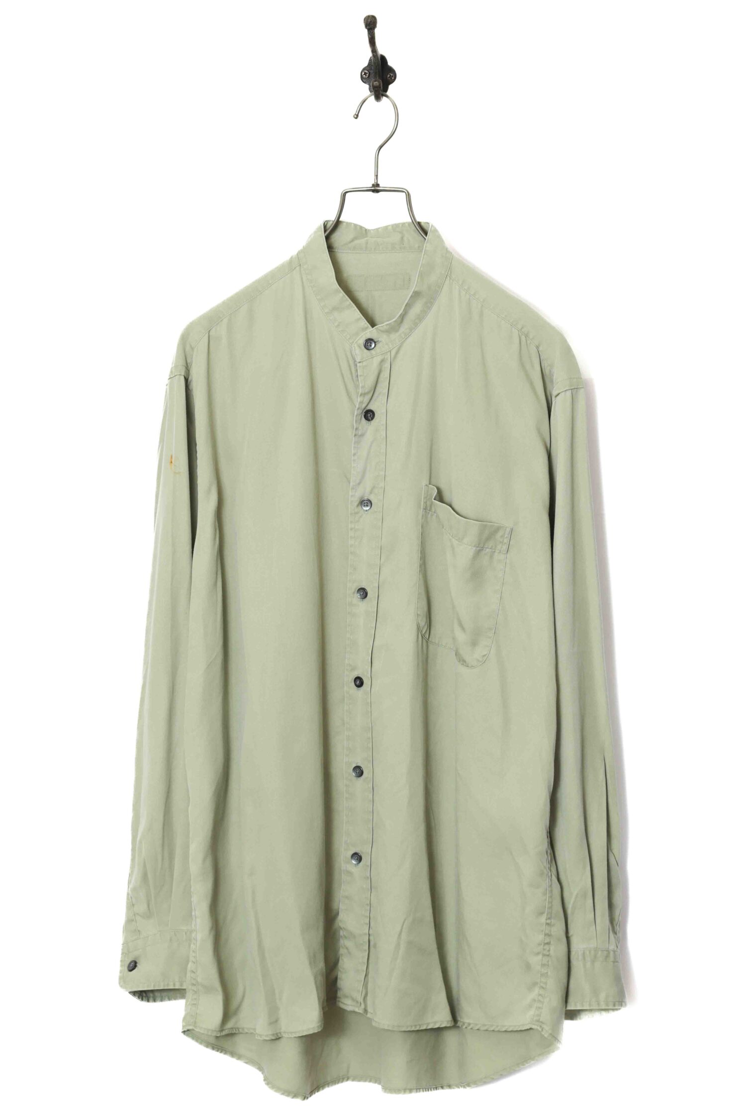 VINTAGE STAND COLLAR SHIRT/L