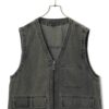 VINTAGE DENIM VEST/L