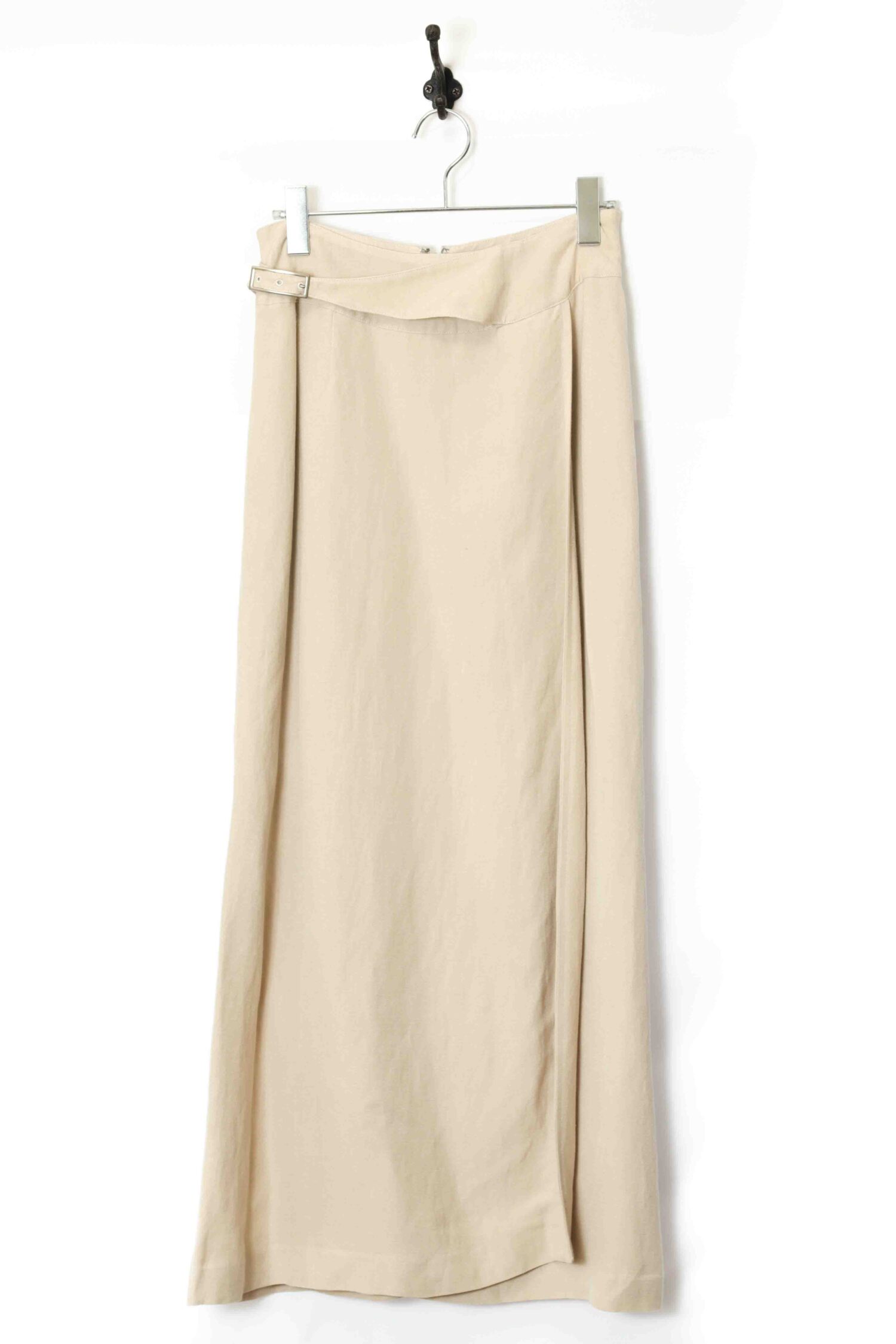 VINTAGE LINEN SKIRT/W68