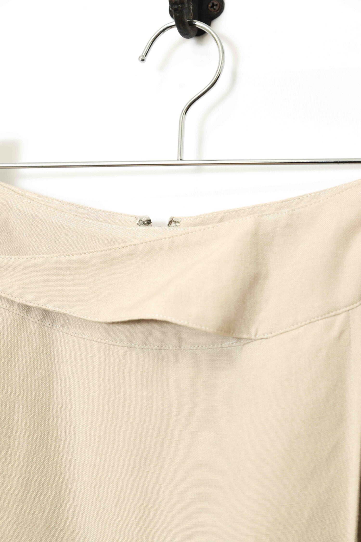 Alternative view of VINTAGE LINEN SKIRT/W68
