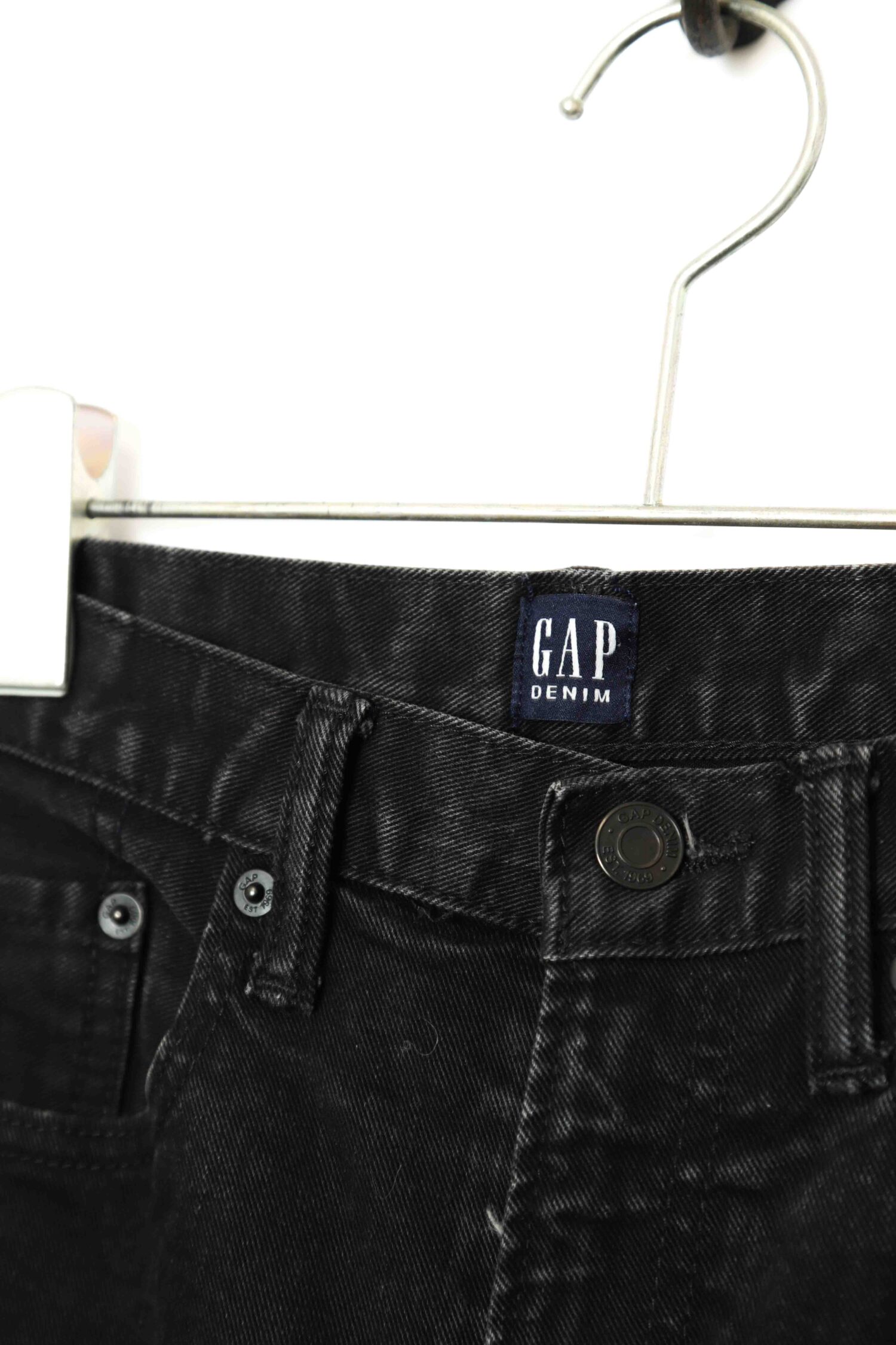Alternative view of USED GAP BLACK DENIM PANTS/W78