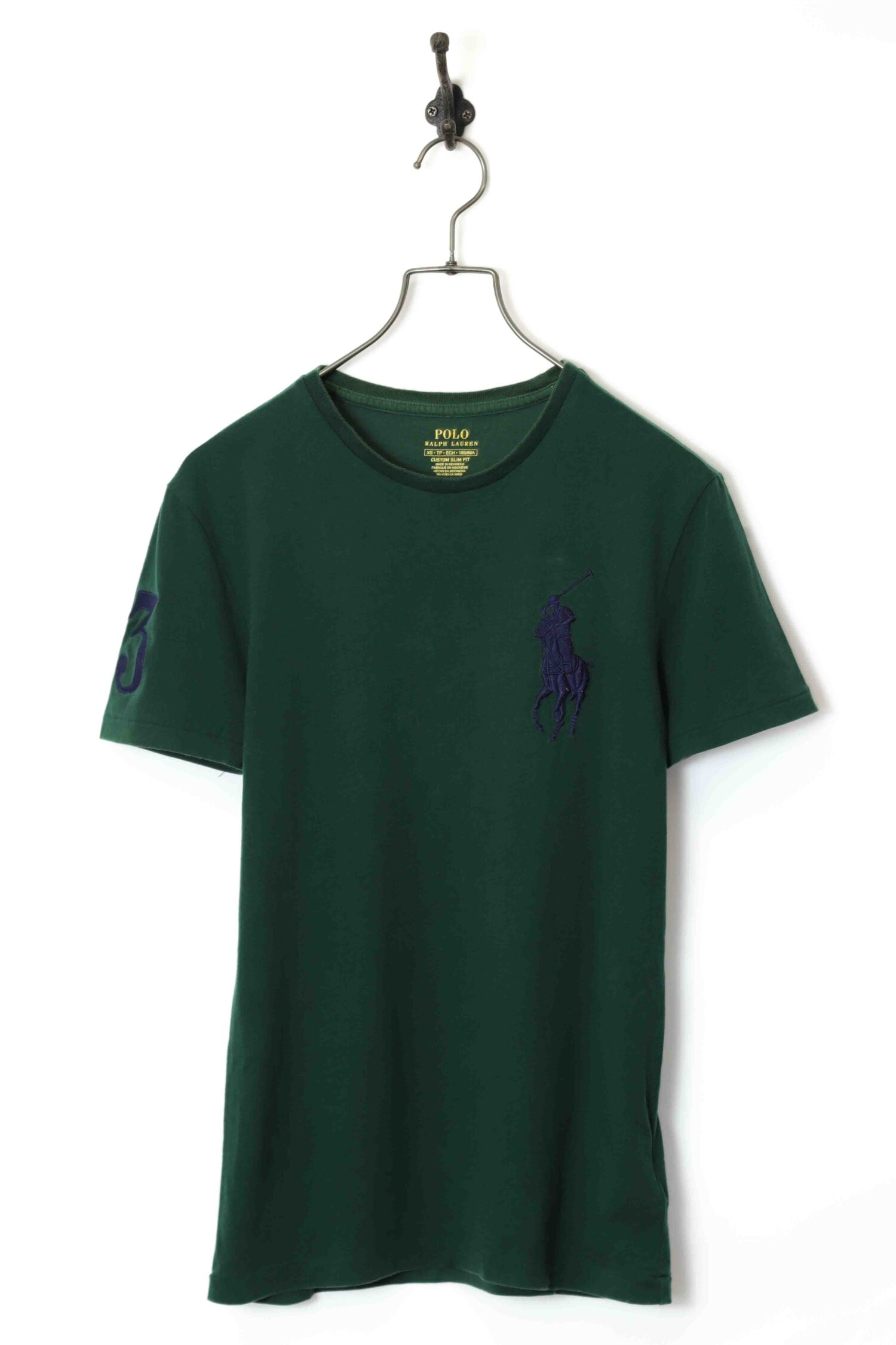 USED RALPH LAUREN EEMBROIDERY T-SHIRT/XS