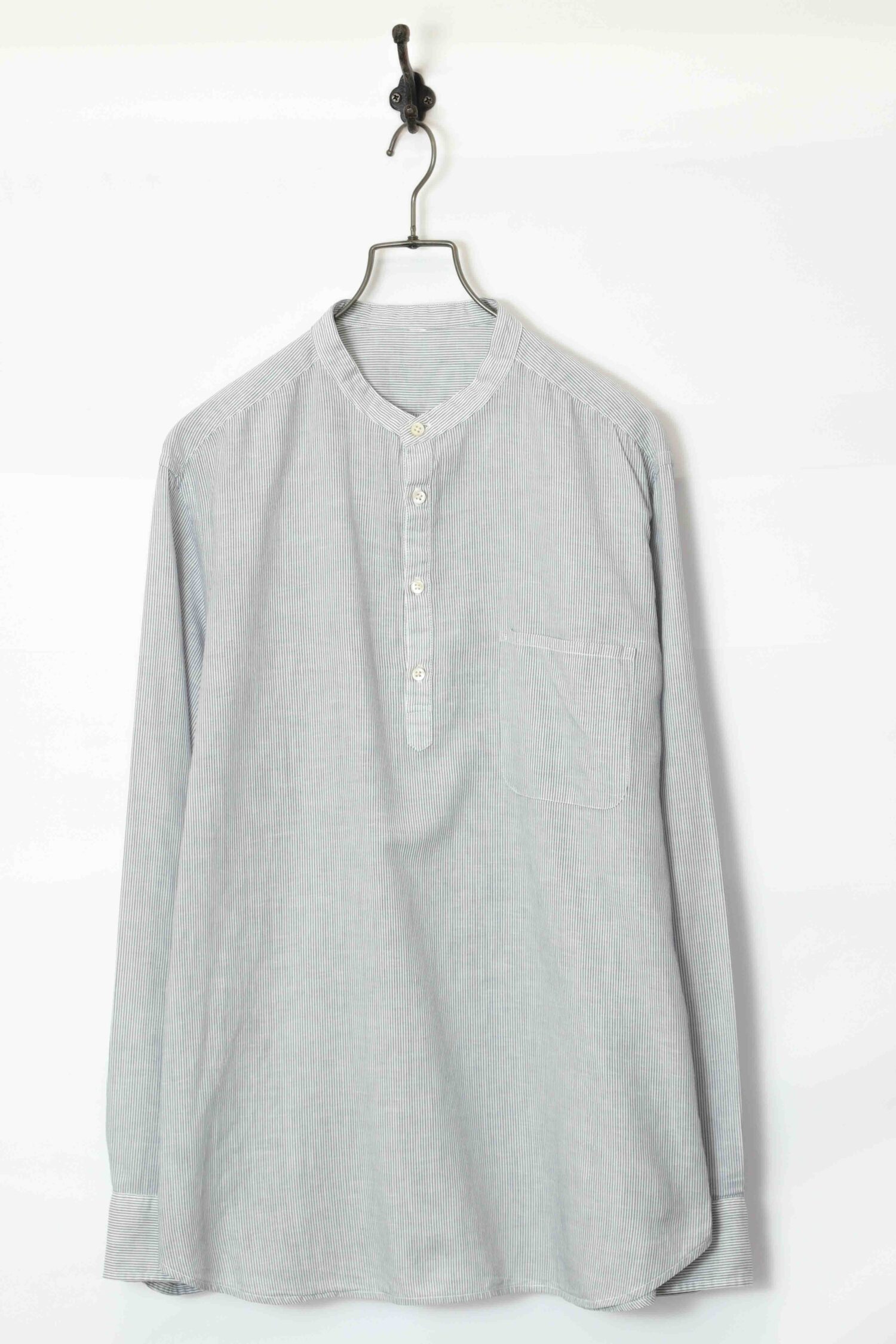 VINTAGE STRIPE PULLOVER SHIRT/L