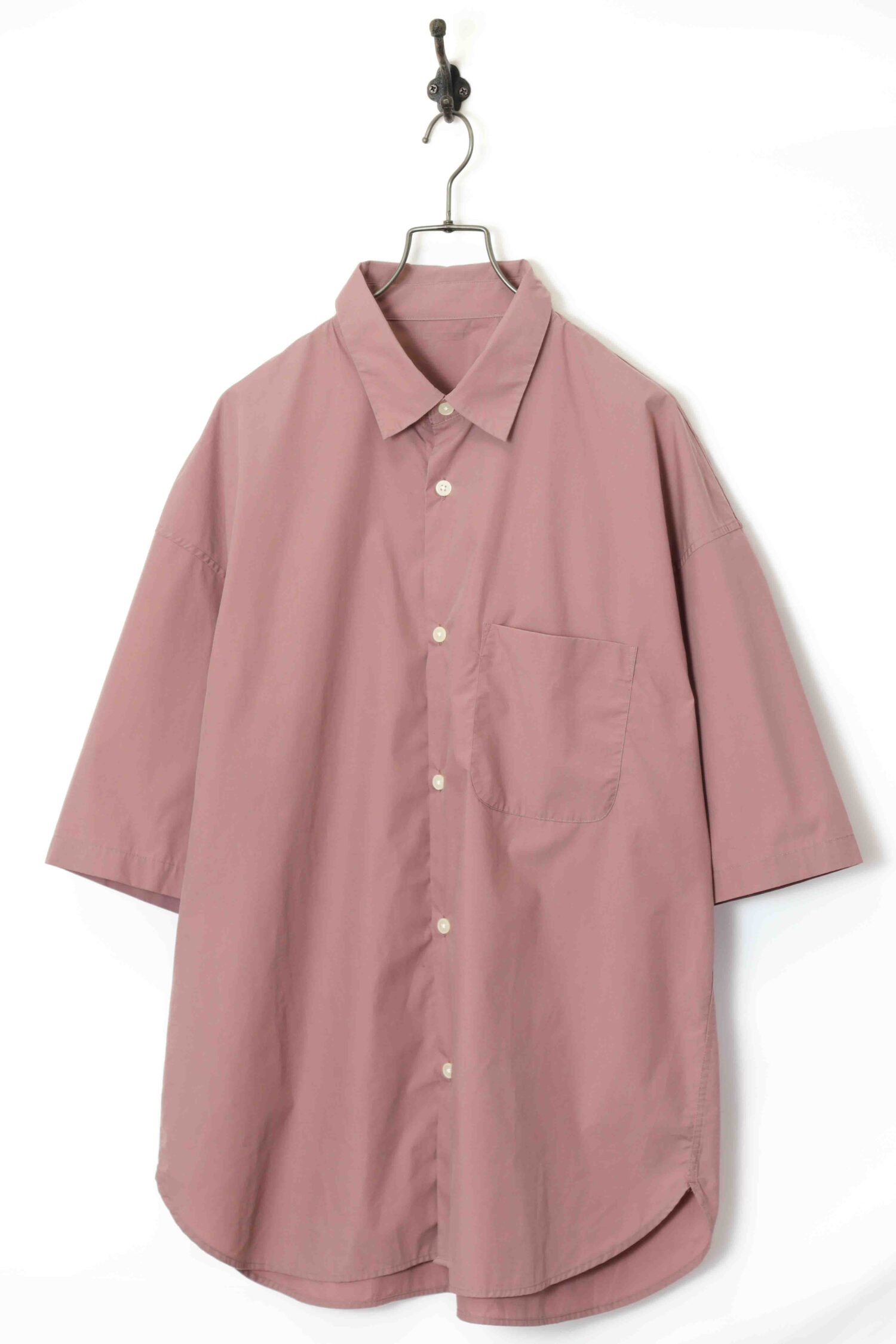 VINTAGE OPEN COLLAR SHIRT/XL
