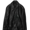 VINTAGE LEATHER COVERALL JACKET/XL