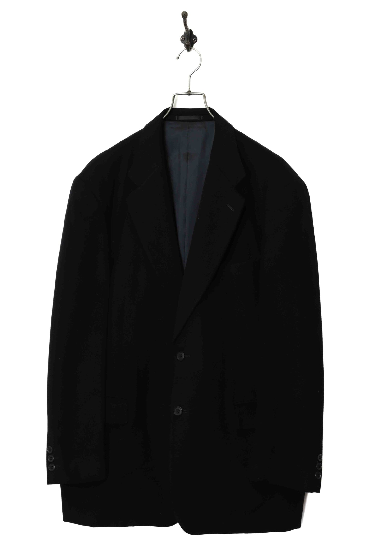 VINTAGE ANGOLA WOOL TAILORED JACKET/XL