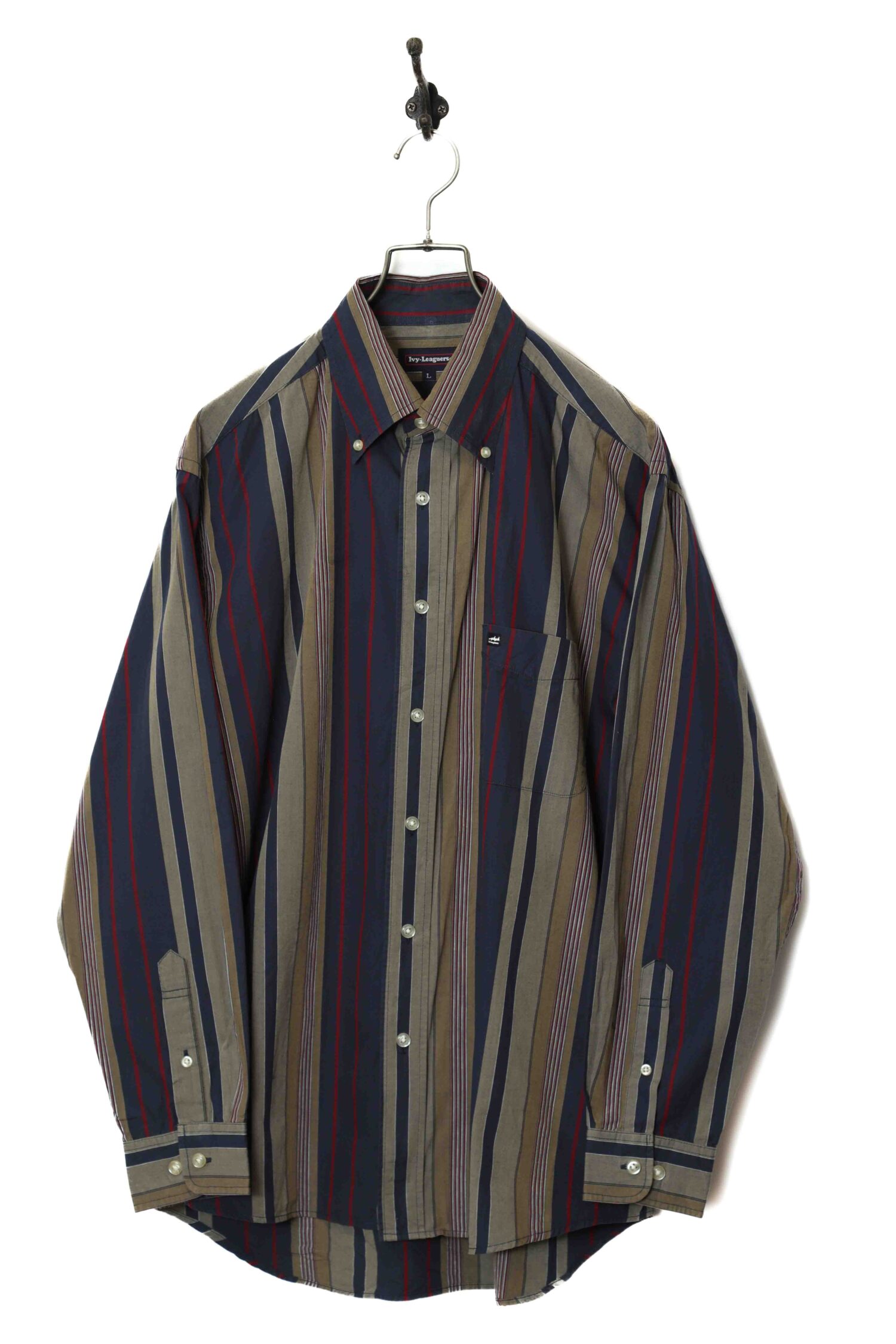 USED STRIPED SHIRT/L