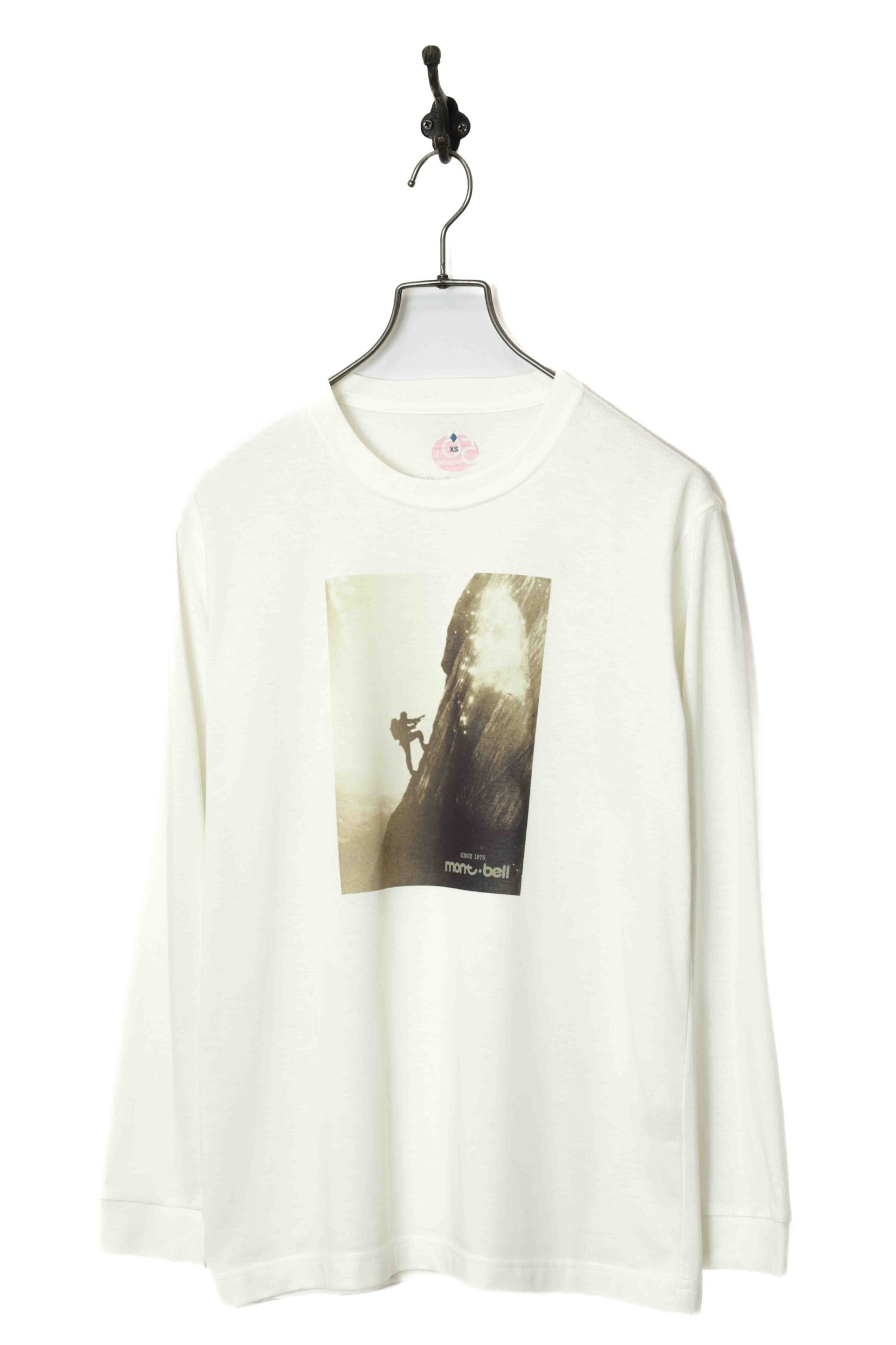 USED MONBEL PRINTED LONG SLEEVE T-SHIRT/XS
