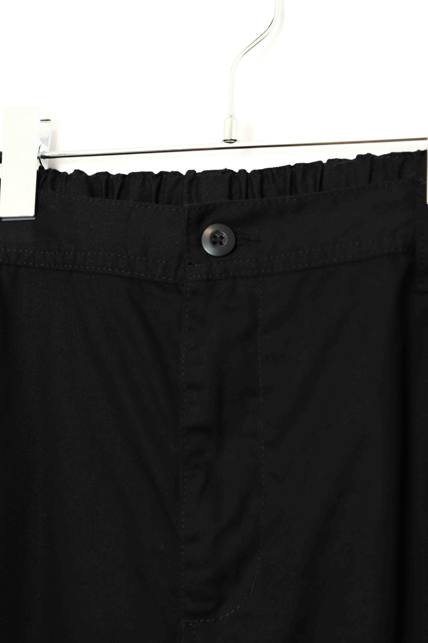 Alternative view of VINTAGE BLACK COTTON EASY CARGO PANTS/W72-86