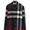 USED BURBERRY CHECK SHIRT/L