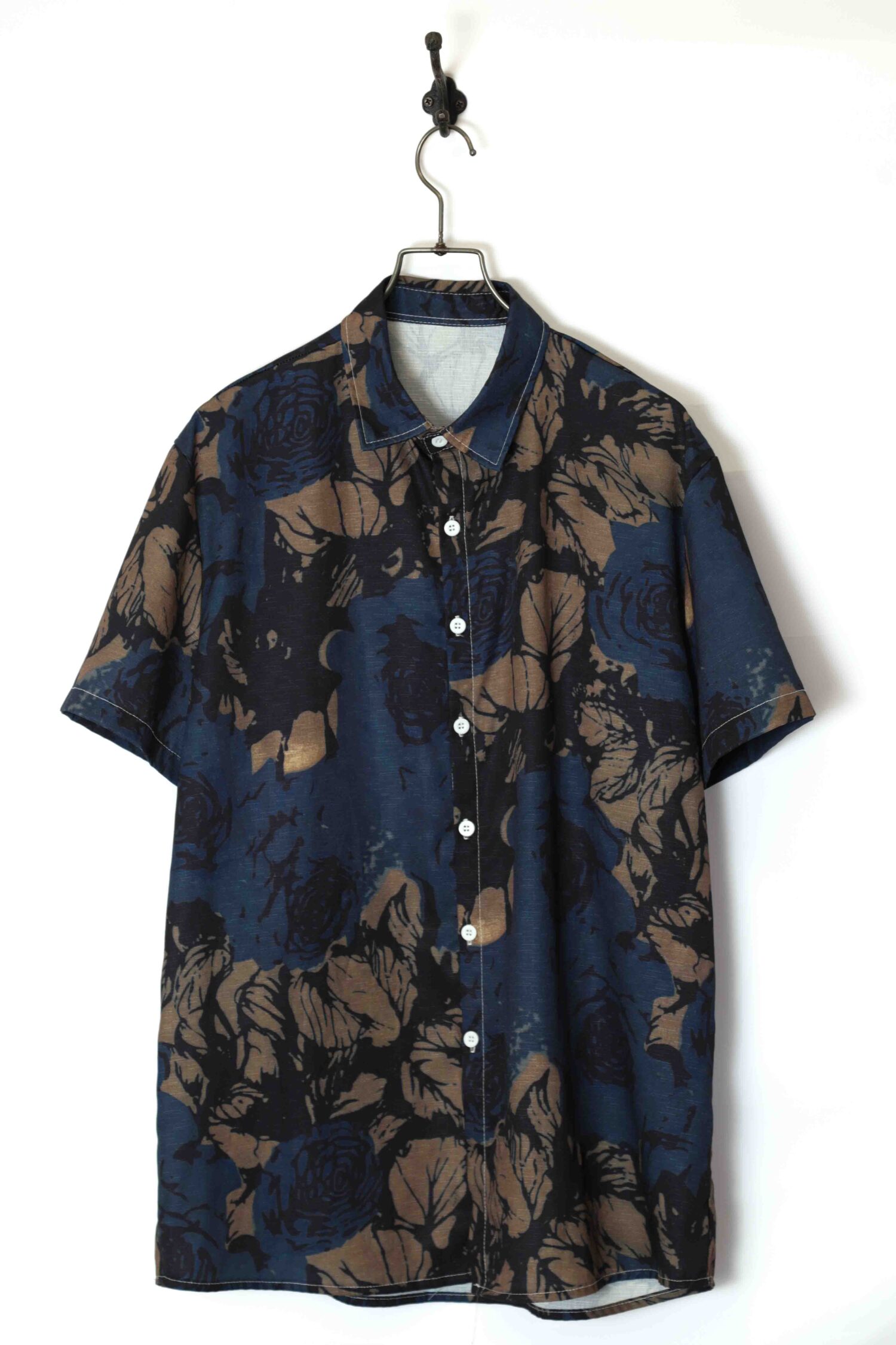 VINTAGE PRINTED SHIRT/L