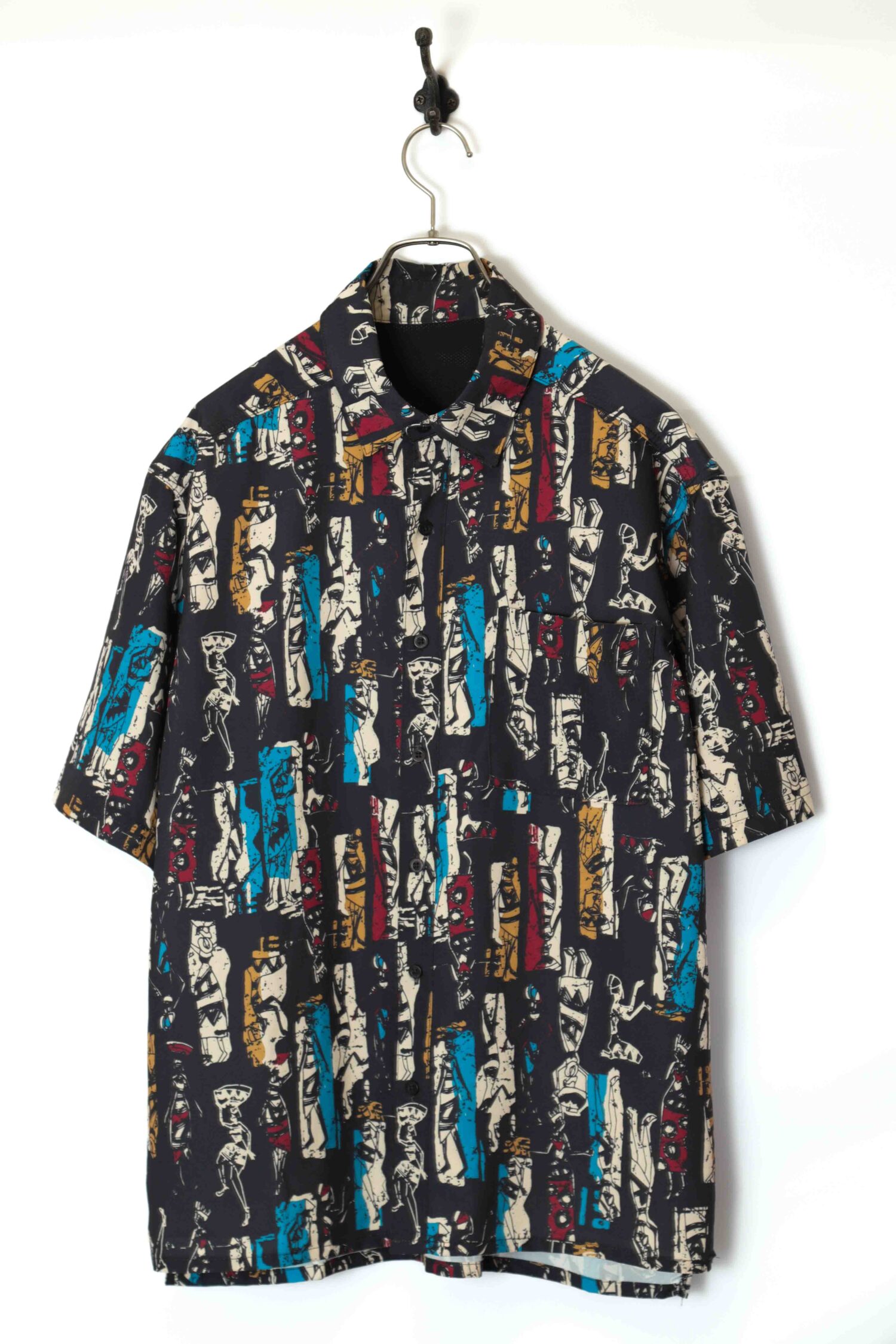 VINTAGE PRINTED SHIRT/L