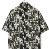 VINTAGE PRINTED SHIRT/L