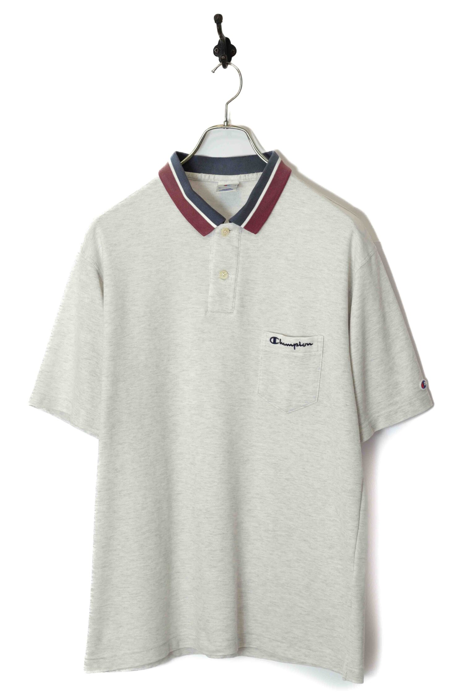 90'S CHAMPION POLO SHIRT/XL
