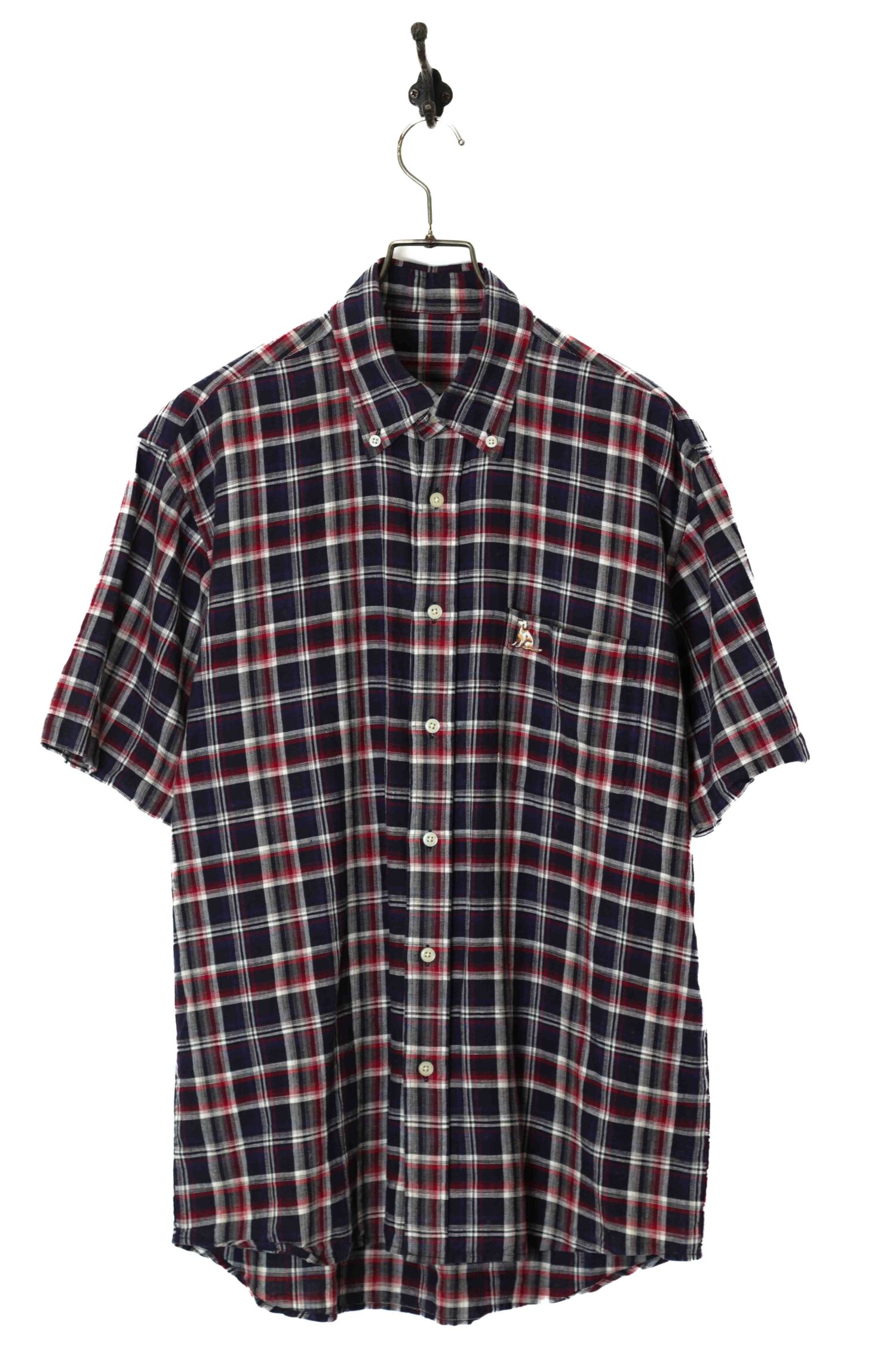 VINTAGE CHECK SHIRT/L