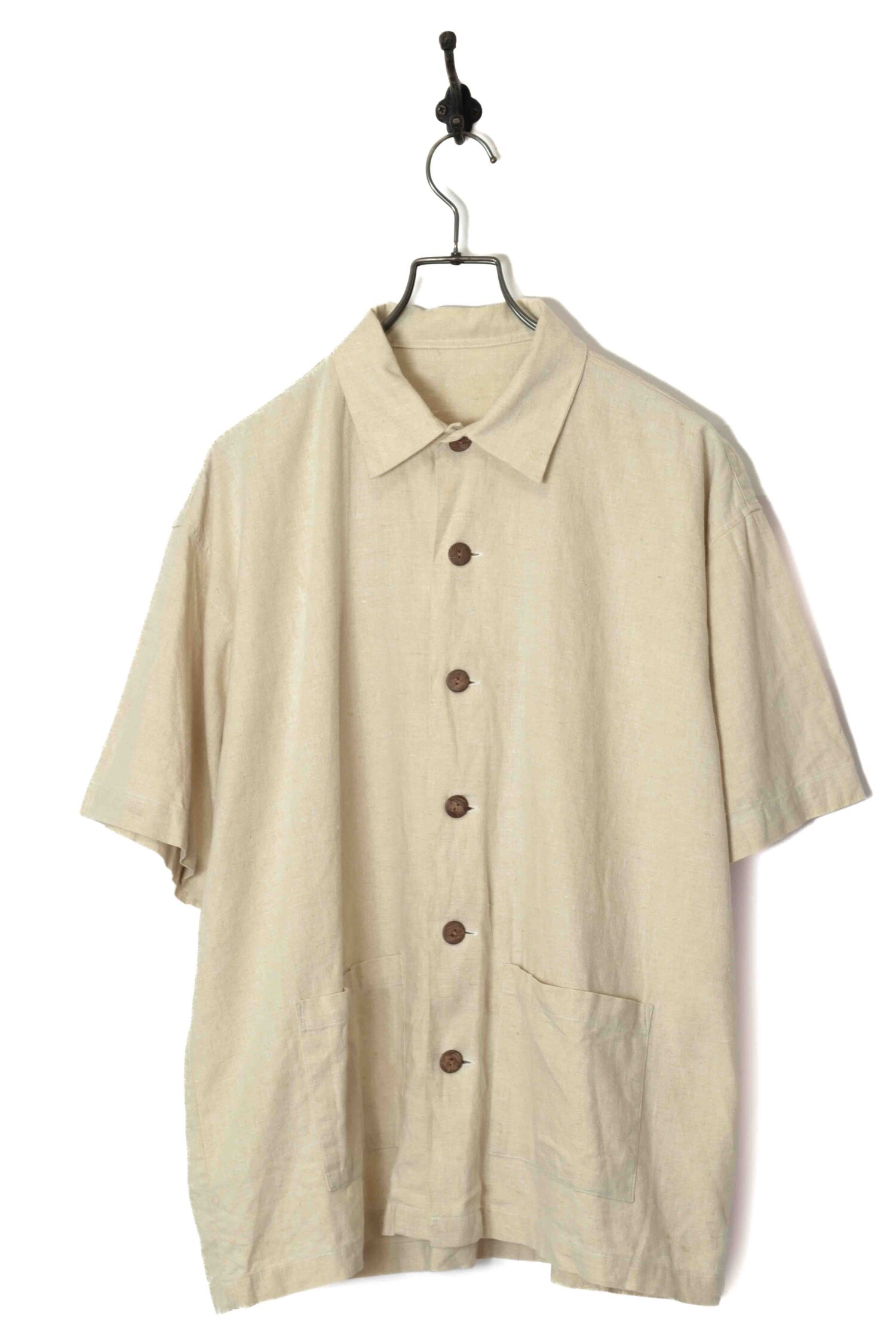 VINTAGE LINEN SHIRT/XL