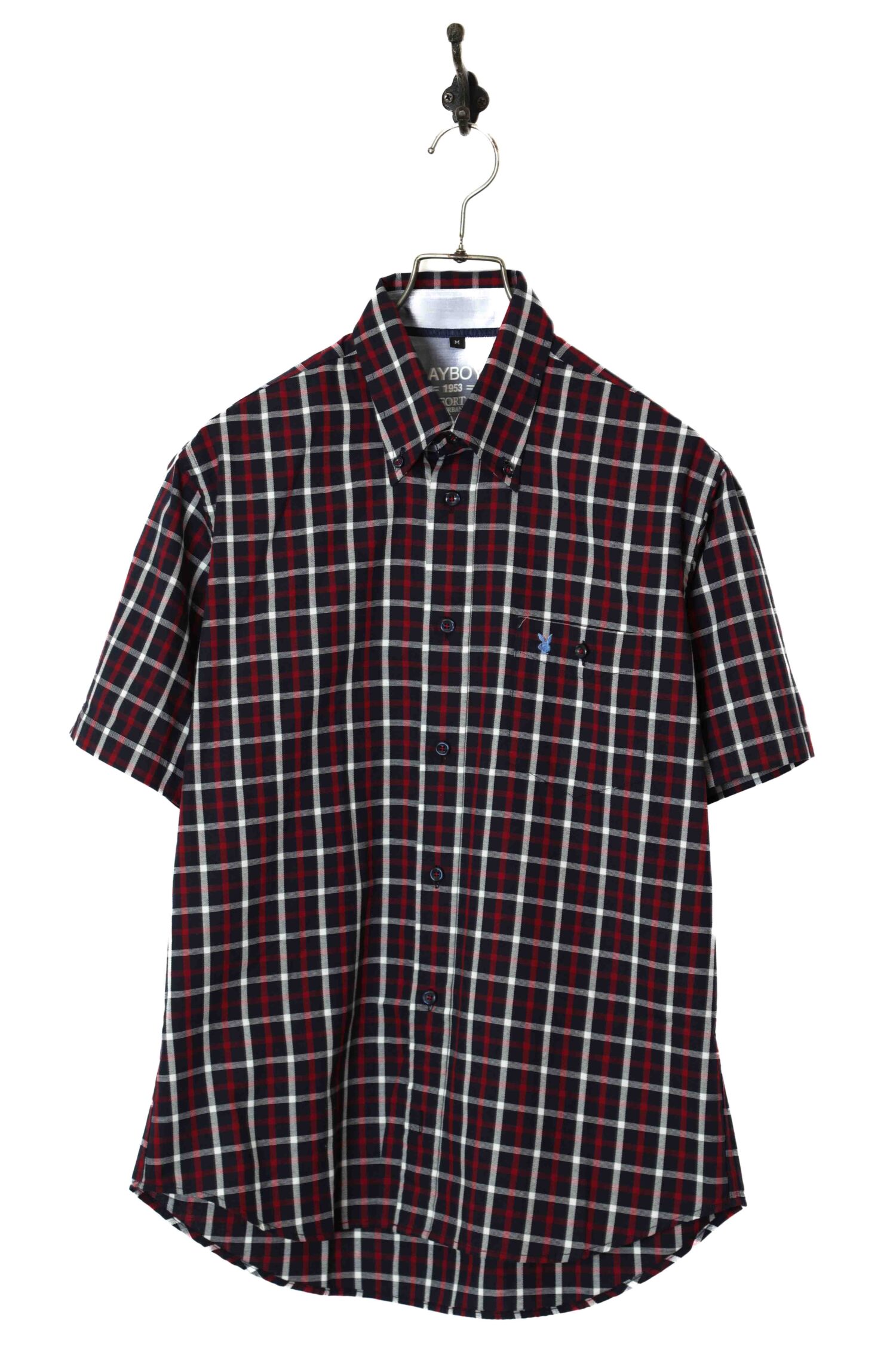 VINTAGE CHECK SHIRT/PLAYBOY/L