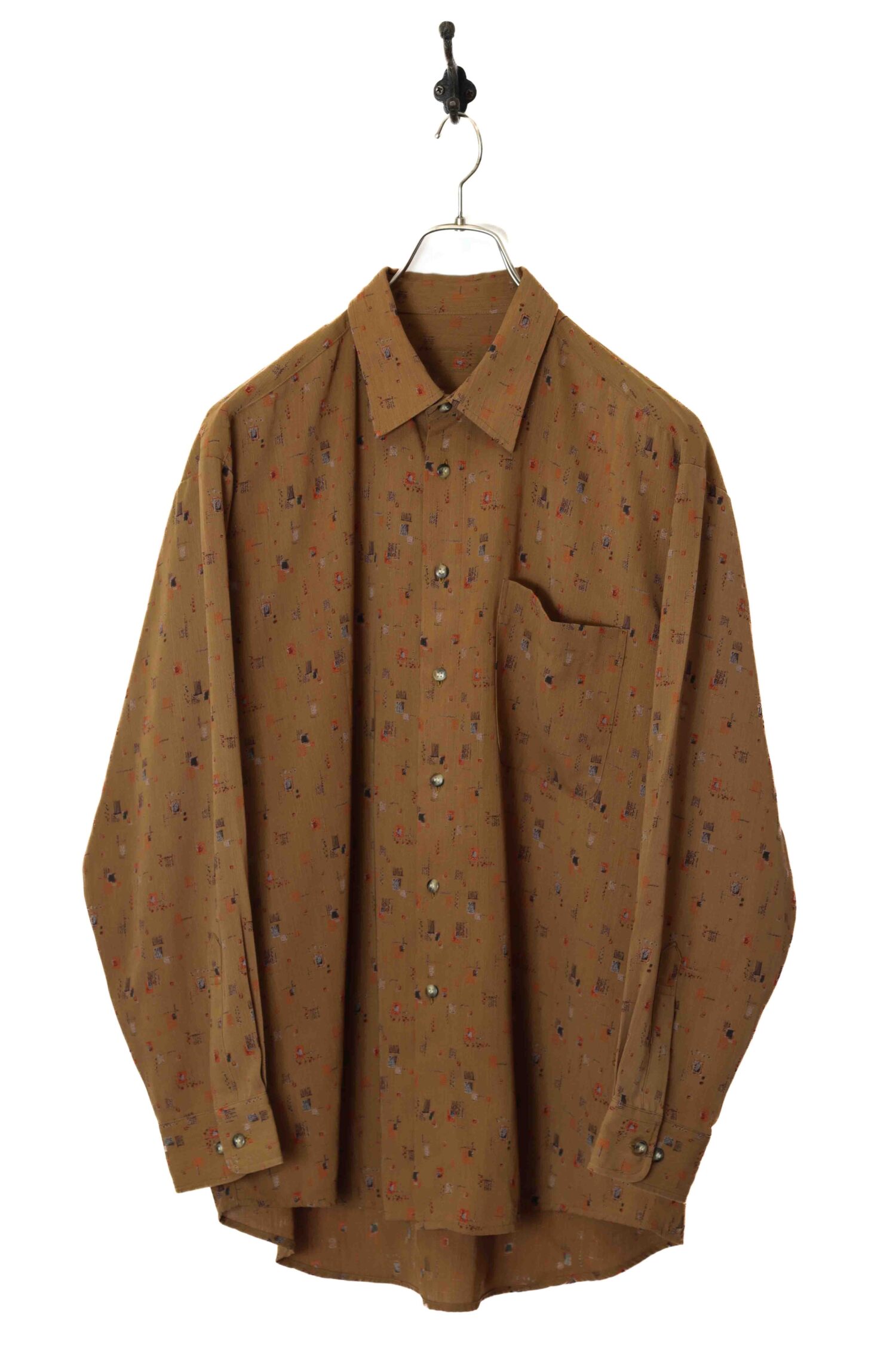 VINTAGE PRINTED SHIRT/XL