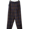 VINTAGE CHECK PANTS/W60