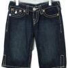 USED DENIM SHORT PANTS/W76