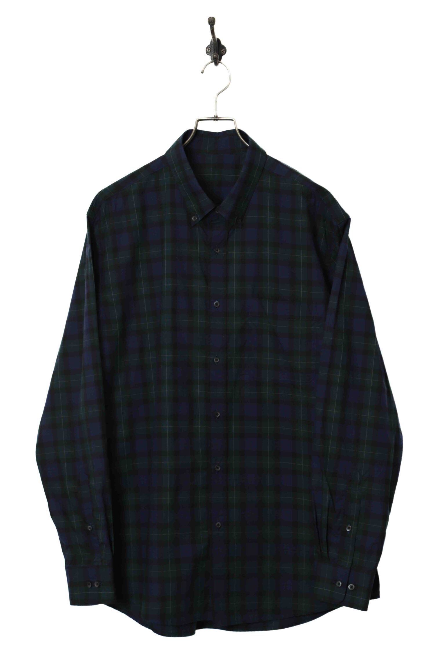 VINTAGE BLACK WATCH CHECK SHIRT/XL