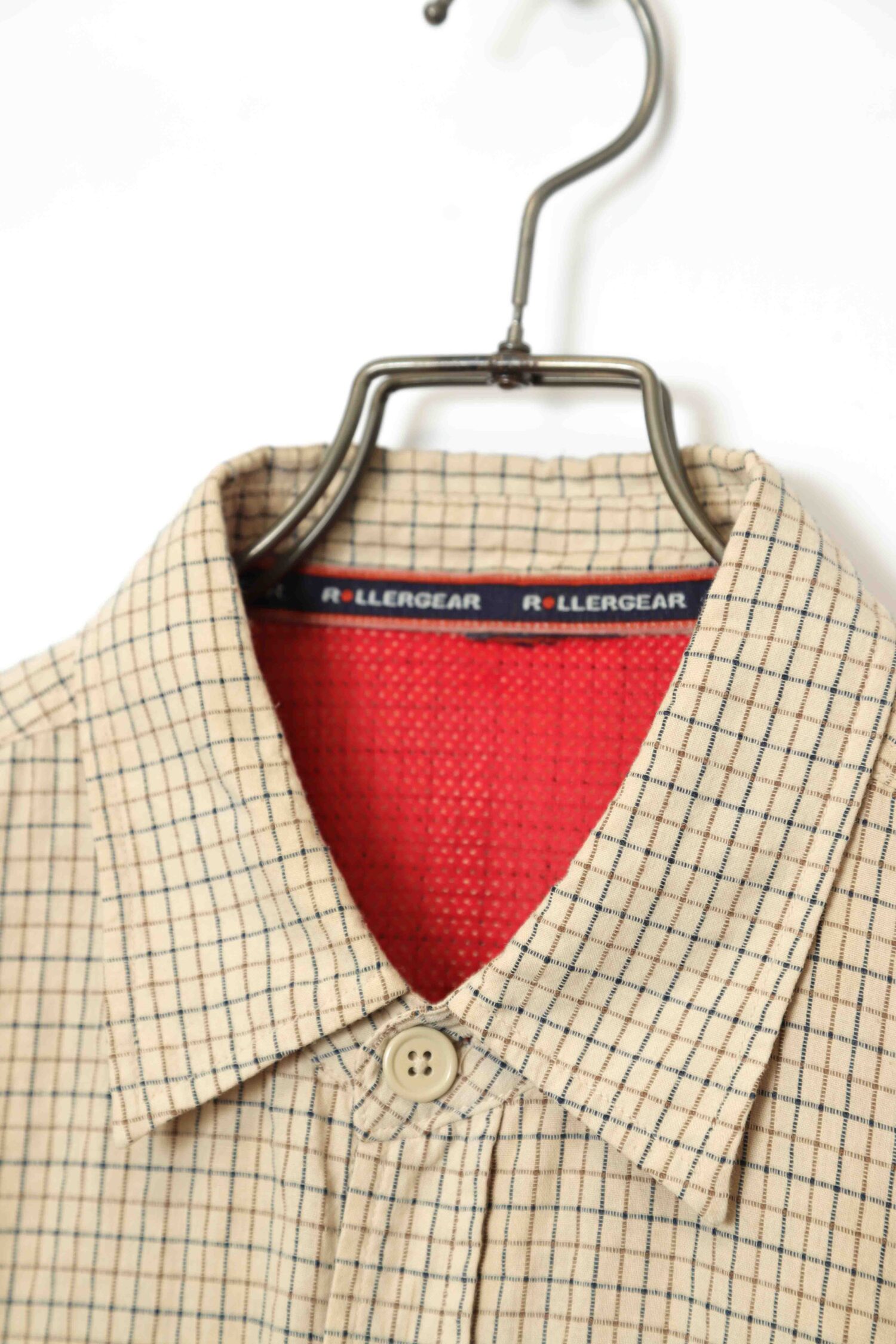 Alternative view of USED CHECK PATTERN TECK SHIRT/XL