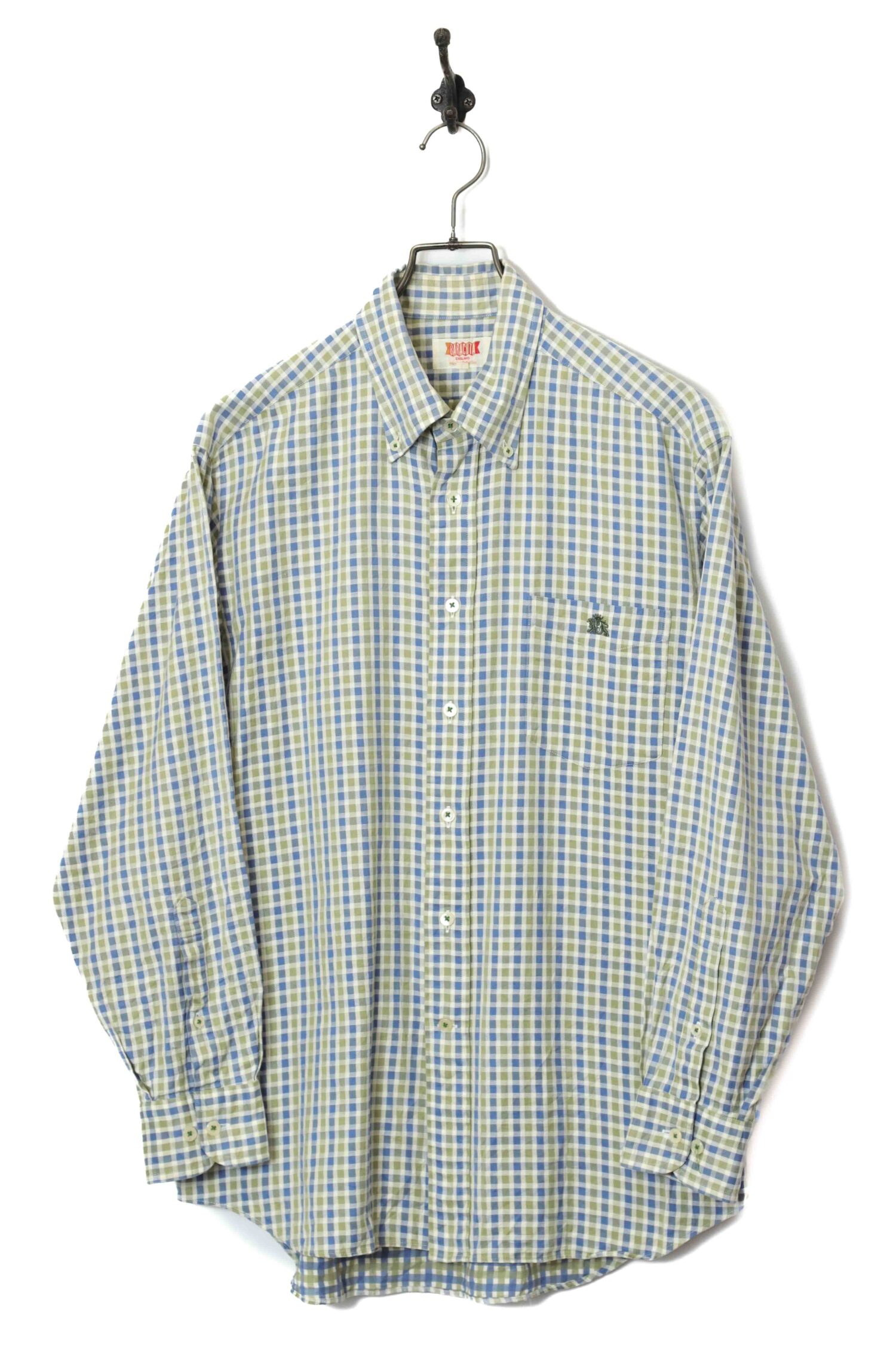 USED BARACUTA CHECK SHIRT/L