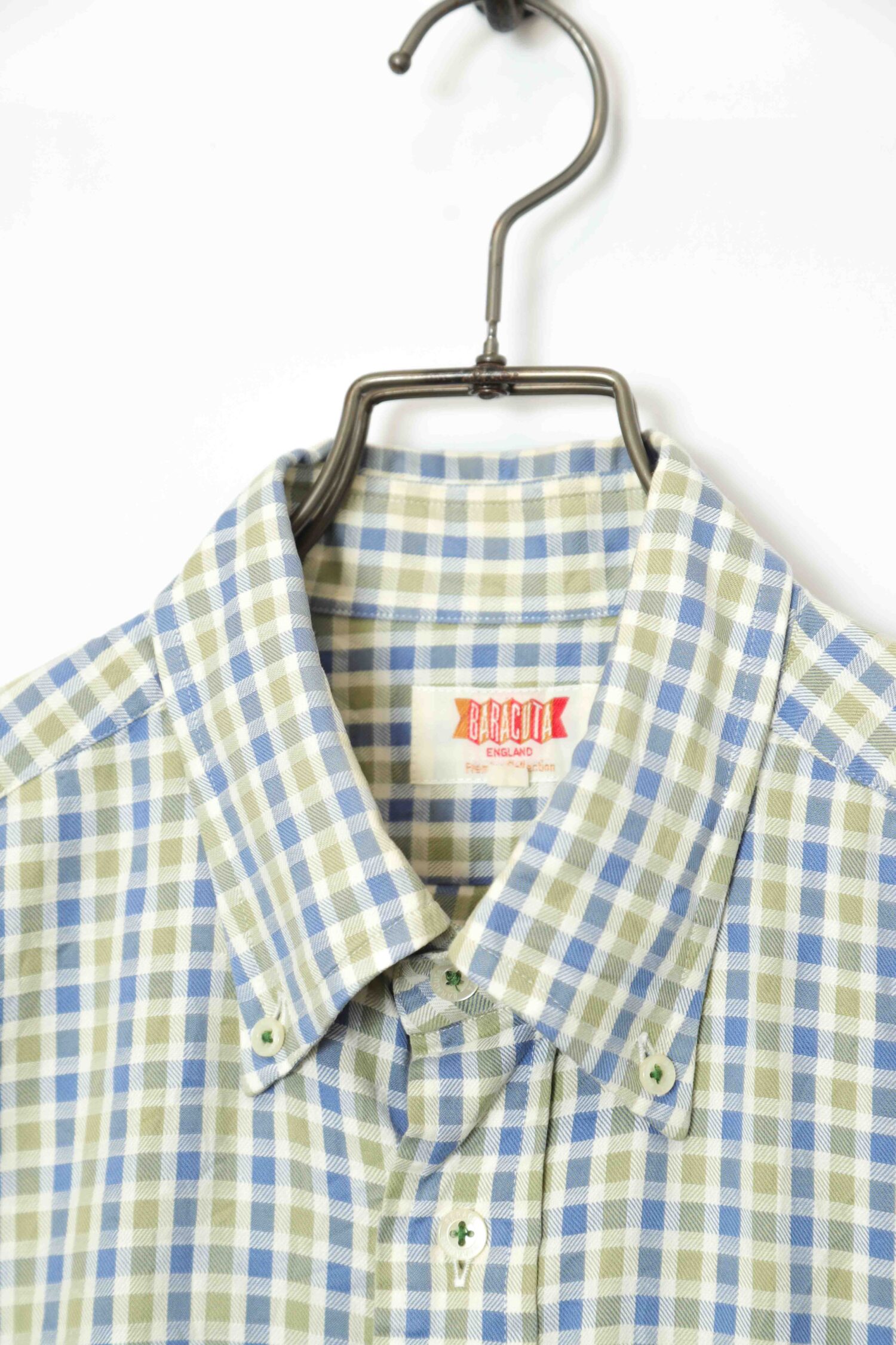Alternative view of USED BARACUTA CHECK SHIRT/L